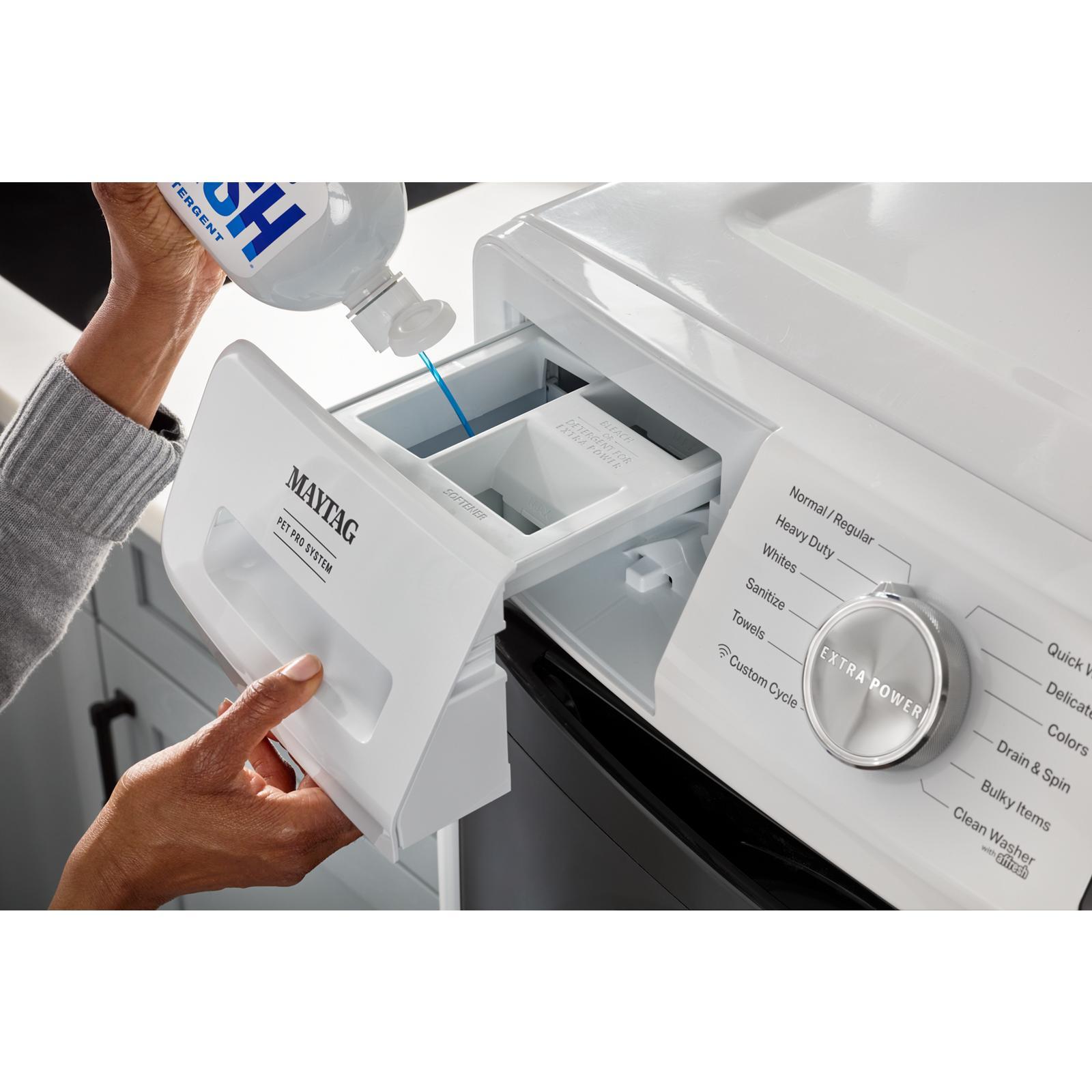 Maytag - 5.8 cu. Ft Front Load Washer in White - MFW7020RW