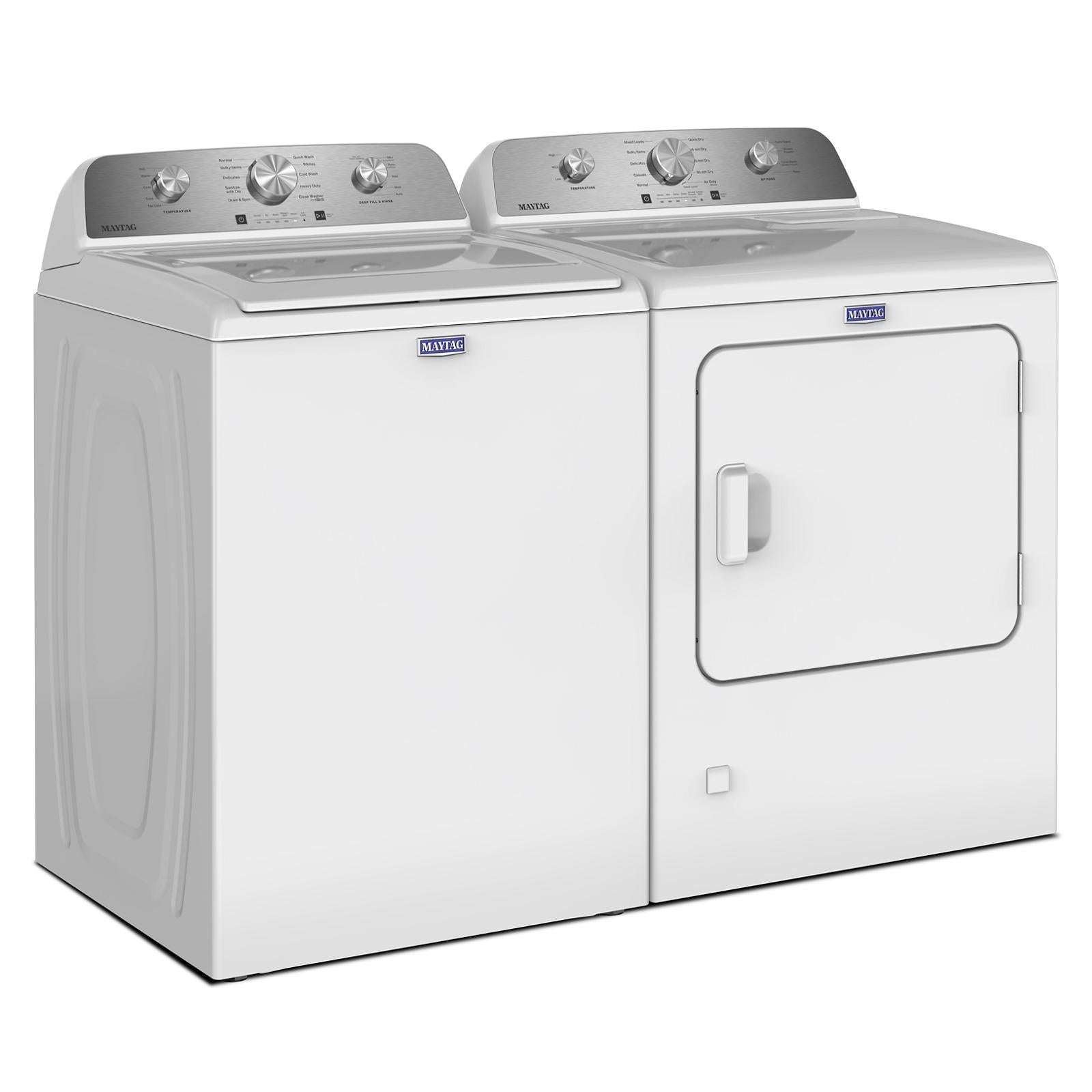 Maytag - 7 cu. Ft Vented Electric Dryer in White - MGD4205SW