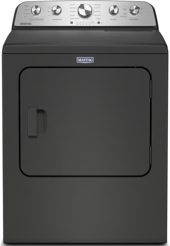 Maytag - 7 cu. Ft Vented Gas Dryer in Black - MGD5605RU