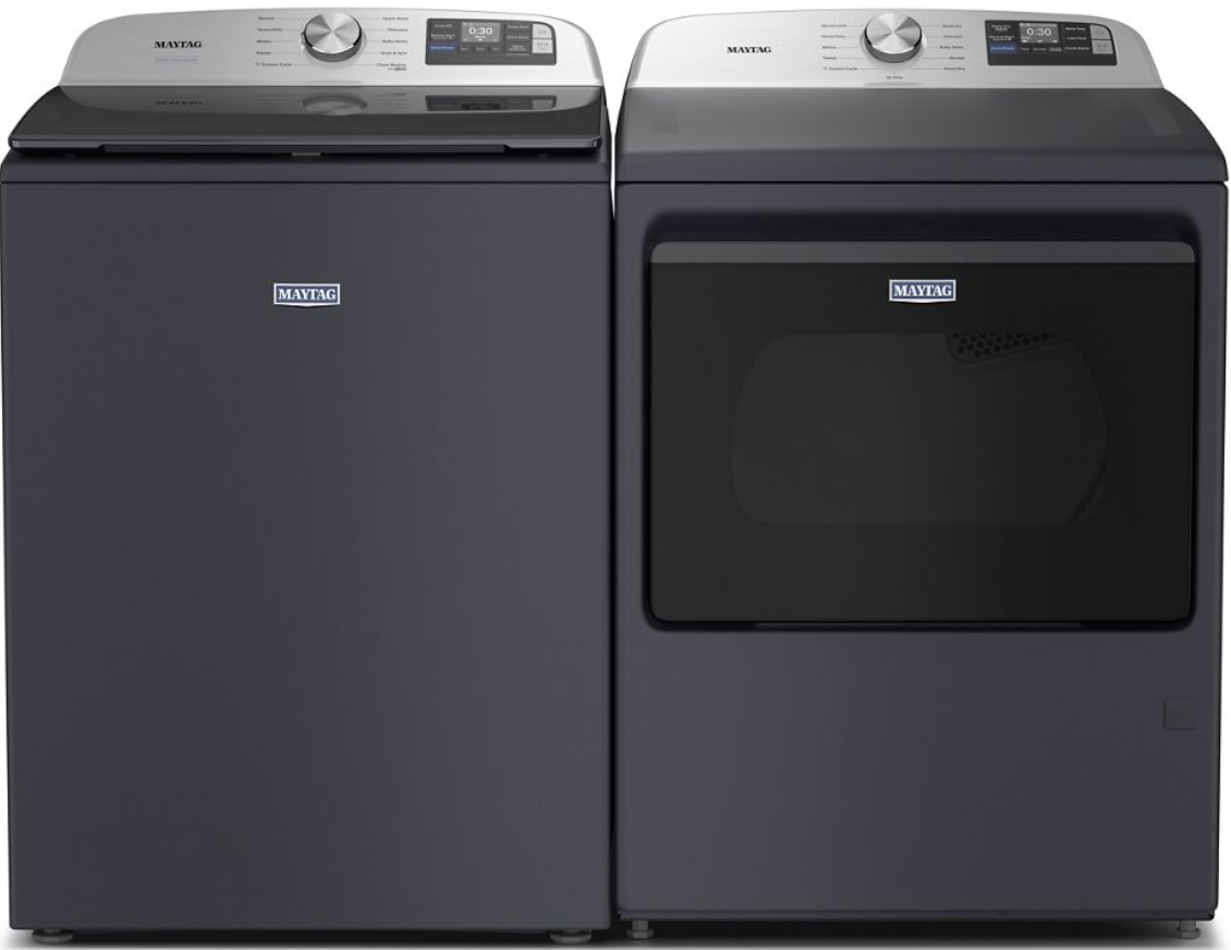 Maytag - 7.4 cu. Ft Vented Gas Dryer in Black - MGD6205RF