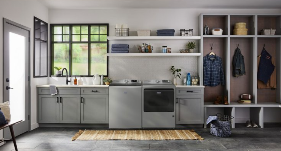 Maytag - 7.4 cu. Ft Vented Gas Dryer in Silver - MGD6205RR