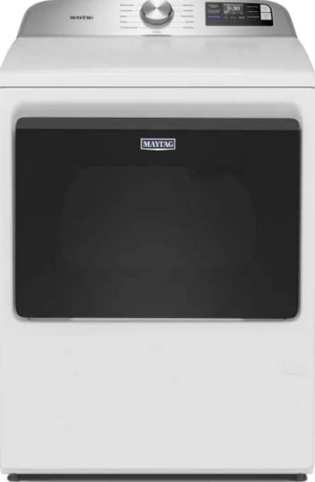 Maytag - 7.4 cu. Ft Vented Gas Dryer in White - MGD6205RW