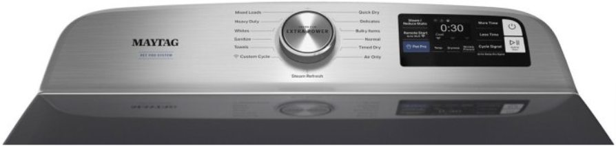 Maytag - 7.4 cu. Ft Vented Gas Dryer in Black - MGD7205RF