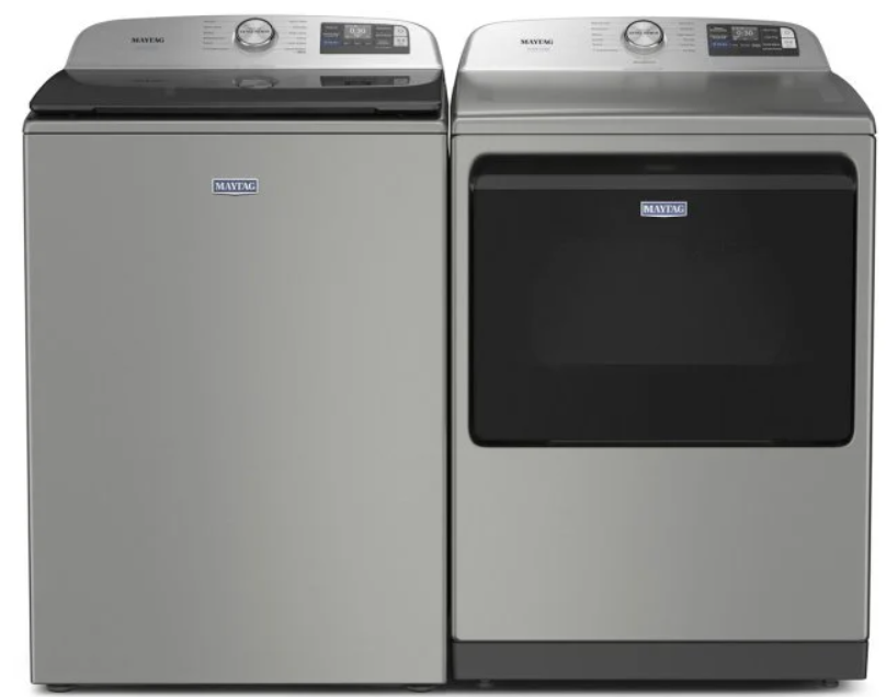 Maytag - 7.4 cu. Ft Vented Gas Dryer in Stainless - MGD7205RR