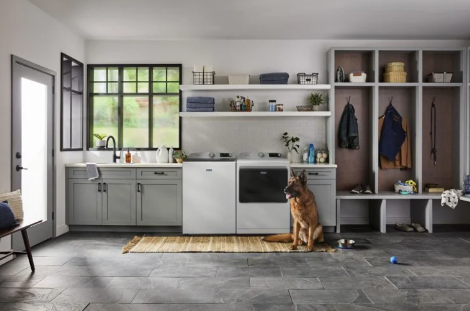 Maytag - 7.4 cu. Ft Vented Gas Dryer in White - MGD7205RW