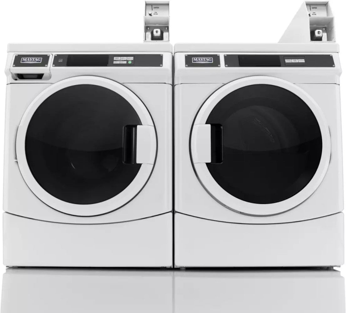 Maytag - 3.1 cu. Ft Front Load Washer in White - MHN33PDCXW