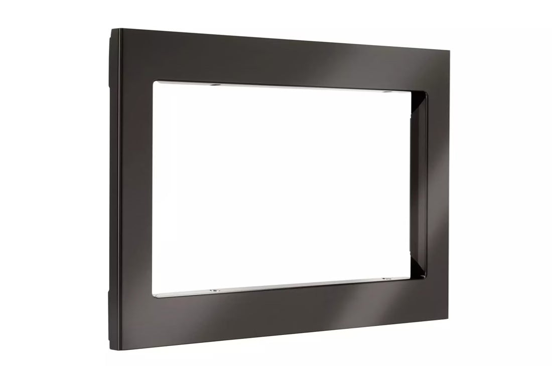 LG - 29.71 Inch Built In Microwave Trim Kit Accessory in Black Stainless - MK2030NBD