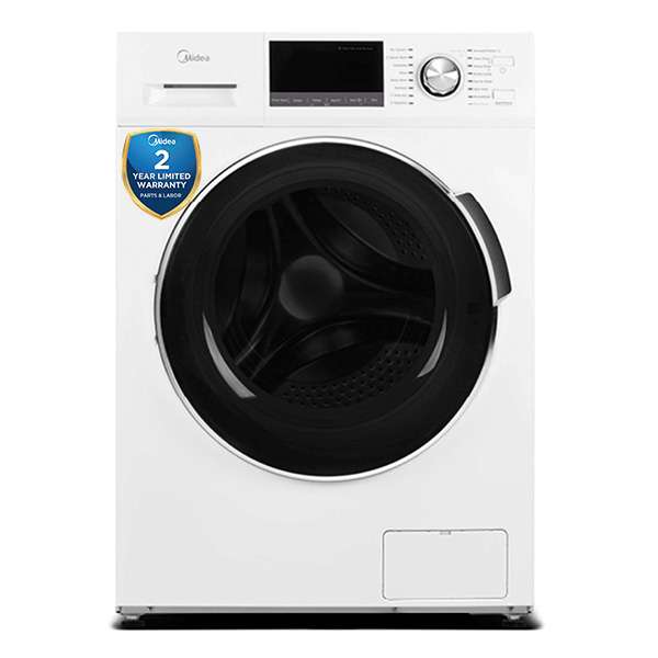 Midea - 3.1 cu. Ft All-in-one Washer Dryer Combo in White - MLC31N5AWW