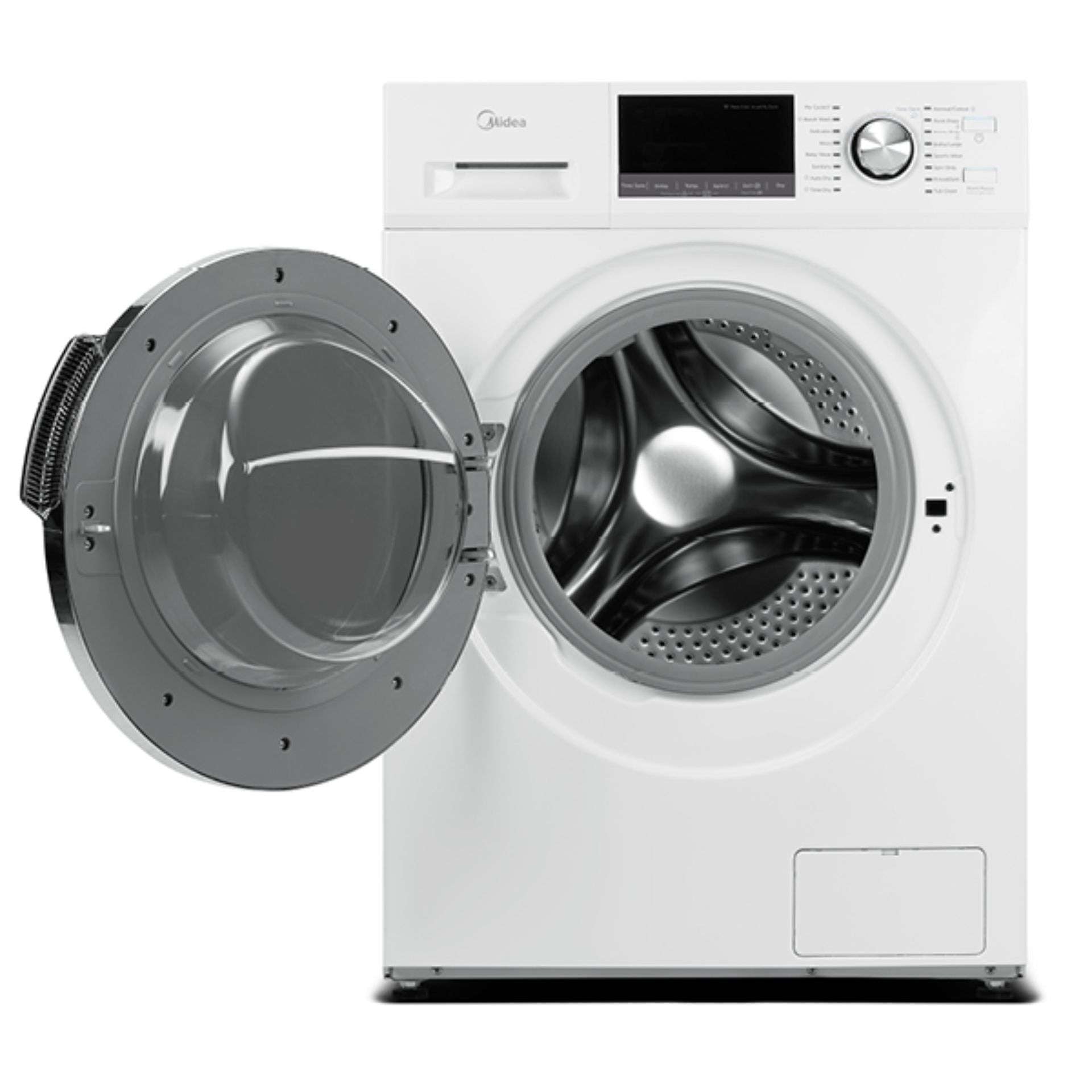 Midea - 3.1 cu. Ft All-in-one Washer Dryer Combo in White - MLC31N5AWW