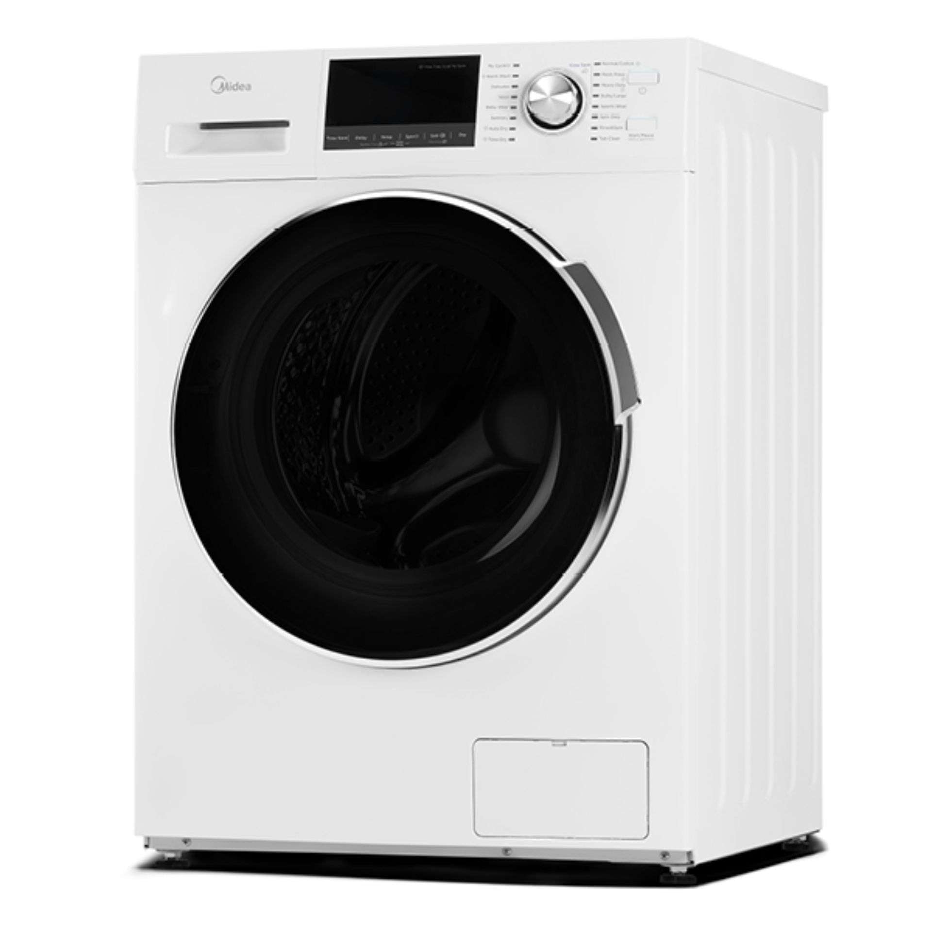 Midea - 3.1 cu. Ft All-in-one Washer Dryer Combo in White - MLC31N5AWW