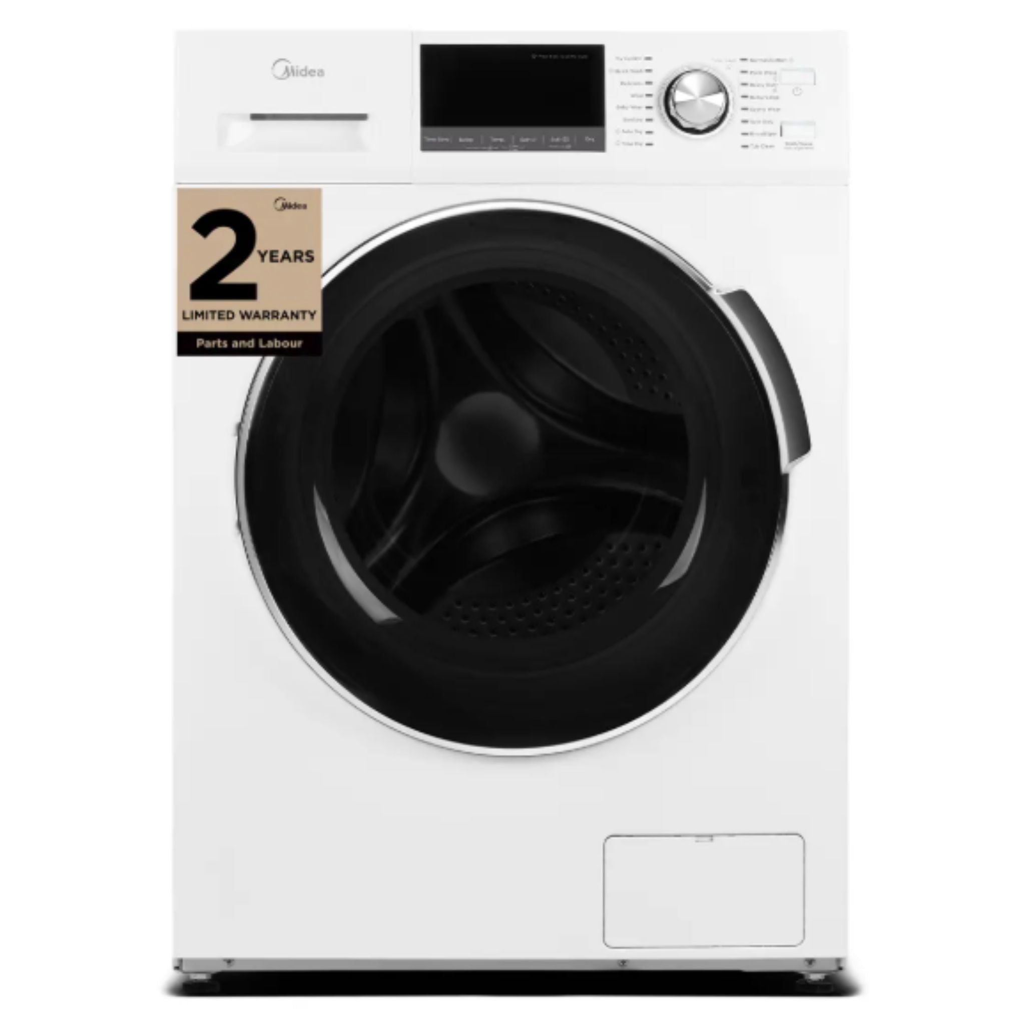 Midea - 3.1 cu. Ft All-in-one Washer Dryer Combo in White - MLC31N5AWW