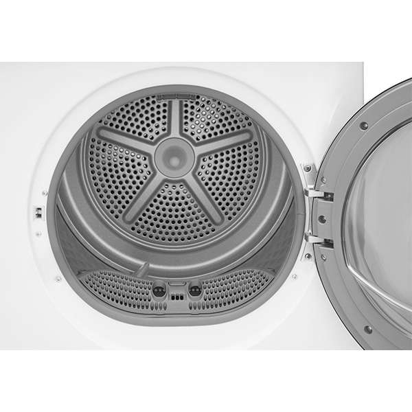 MIDEA - 4.4 cu. Ft Heat Pump Dryer in White - MLE27N5AWWC