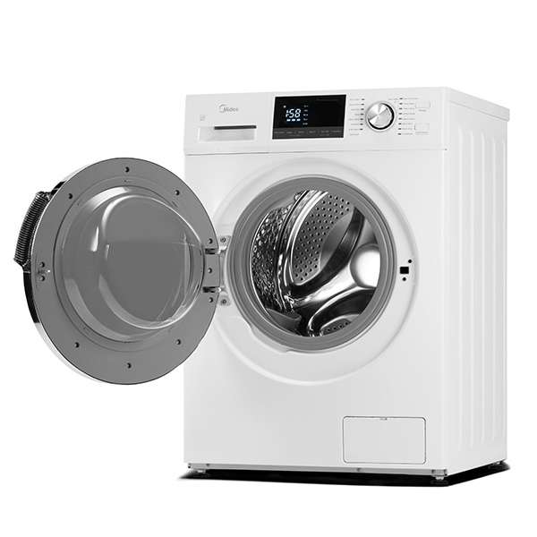 Midea - 3.1 cu. Ft Front Load Washer in White - MLH27N5AWWC