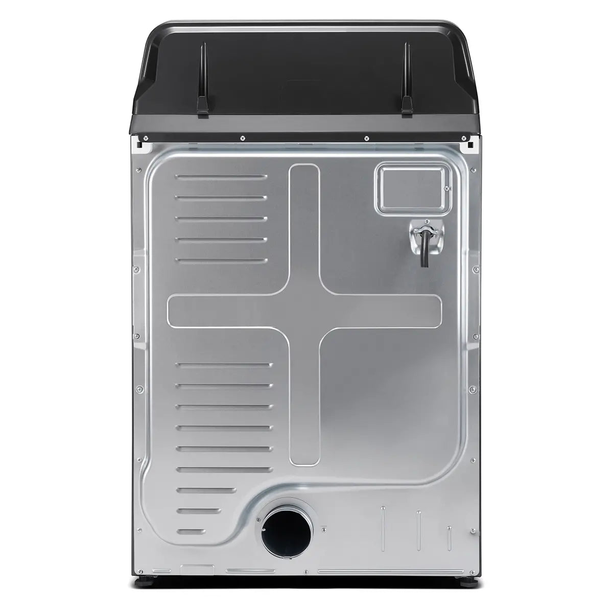 Midea - 7 cu. Ft Vented Electric Dryer in Grey - MLTE52M2BGG