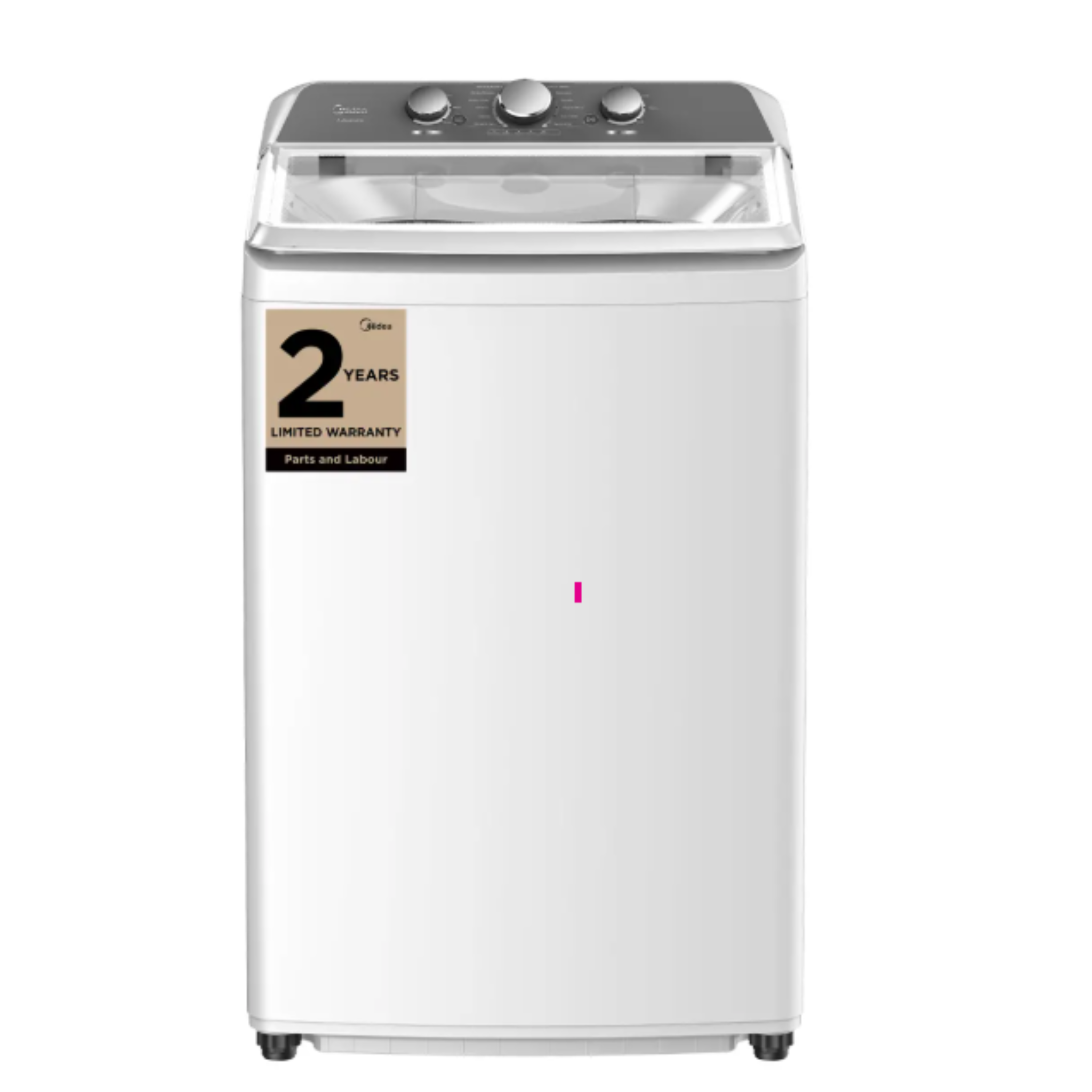 Midea - 4.3 cu. Ft Top Load Washer in White - MLV43A3AWW