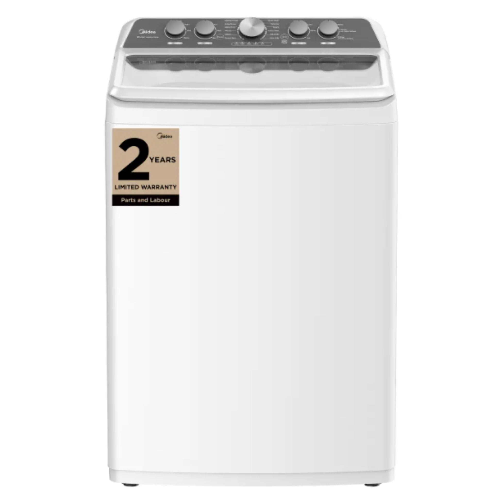 Midea - 4.7 cu. Ft Top Load Washer in White - MLV47C4AWW