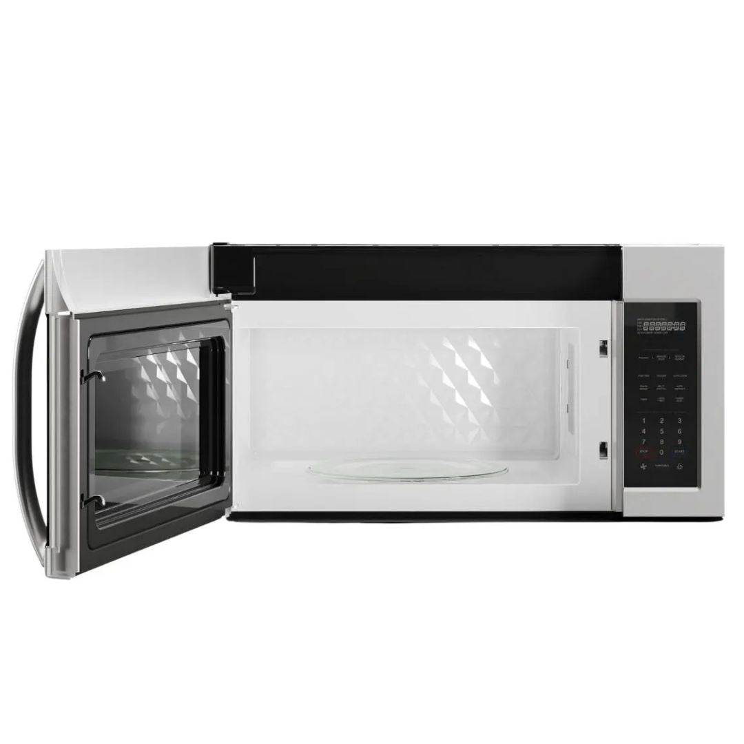 Midea - 1.7 cu. Ft Over the range Microwave in Stainless - MMO17S12ASTC