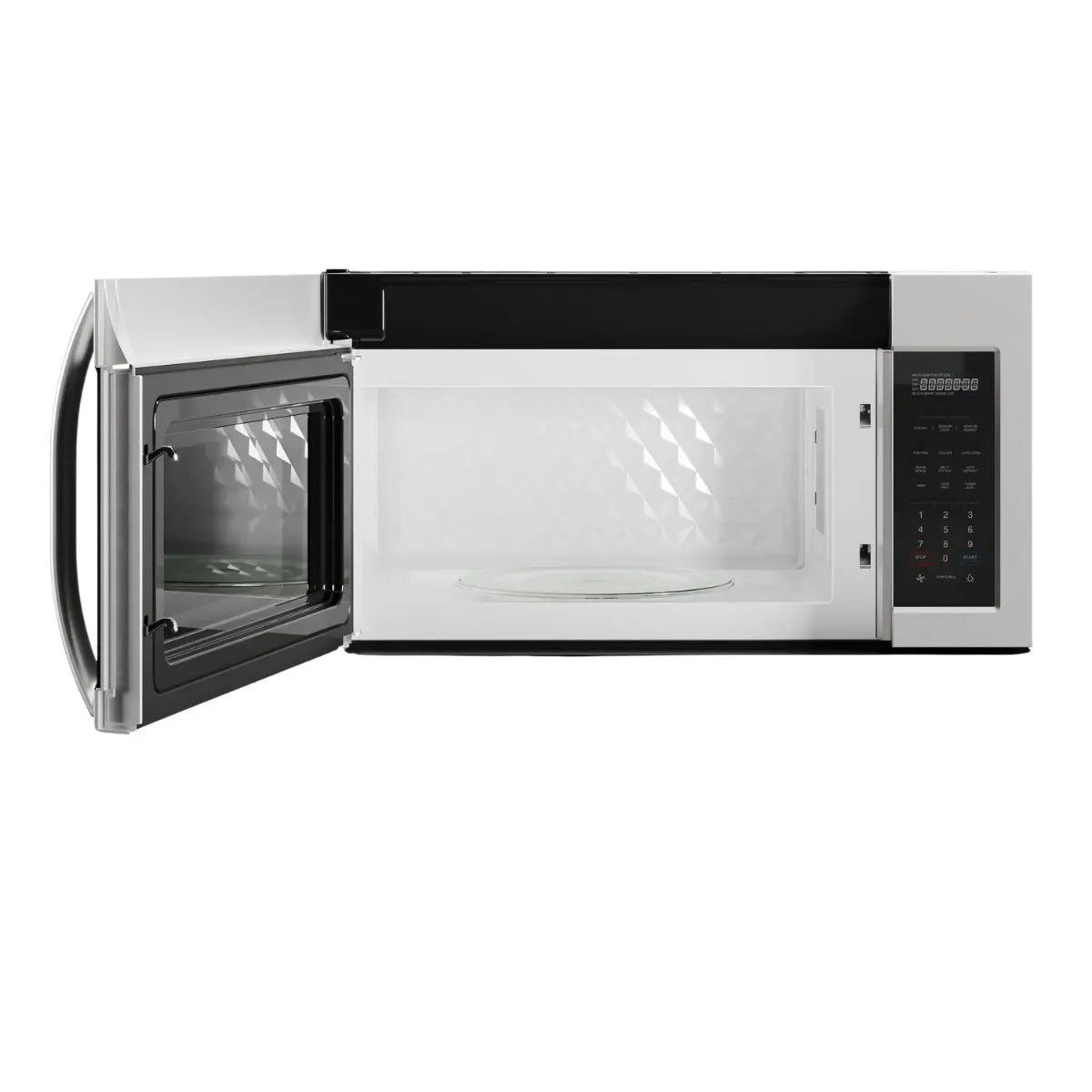 Midea - 1.9 cu. Ft. OTR with Sensor Cook - MMO19S14ASTC
