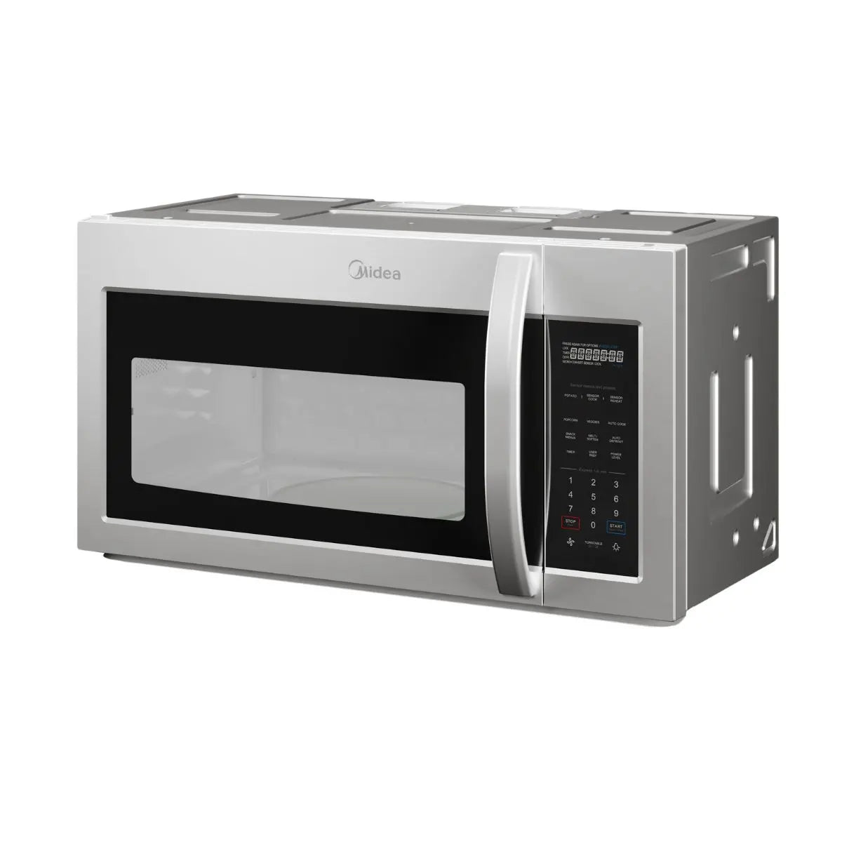 Midea - 1.9 cu. Ft. OTR with Sensor Cook - MMO19S14ASTC