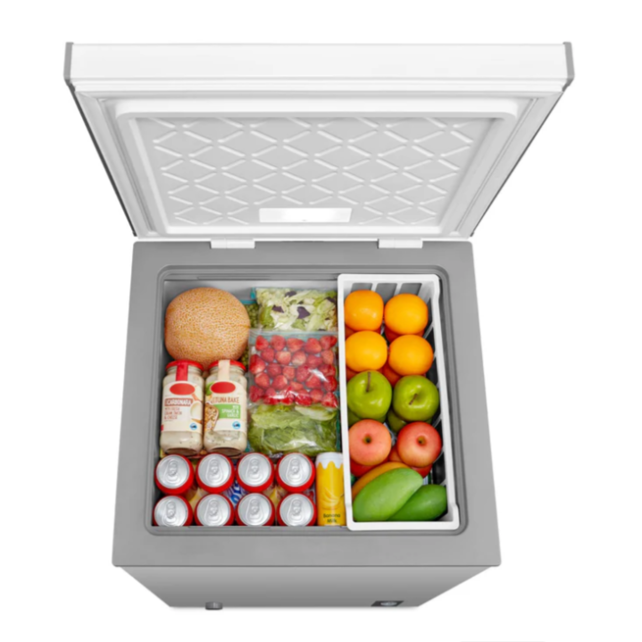 Midea - 5.1 cu. Ft Chest Freezer in White - MRC05M4CWW