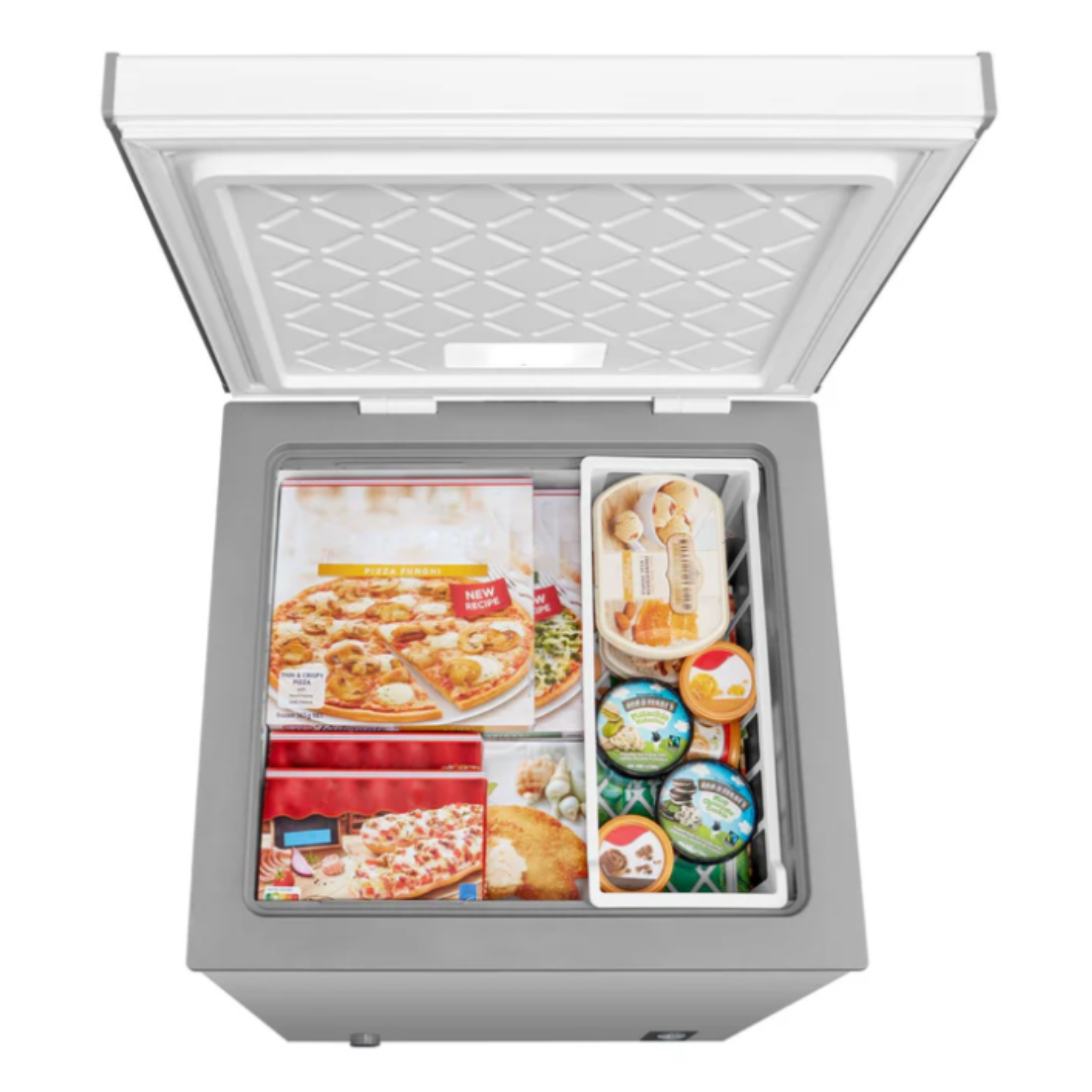 Midea - 5.1 cu. Ft Chest Freezer in White - MRC05M4CWW