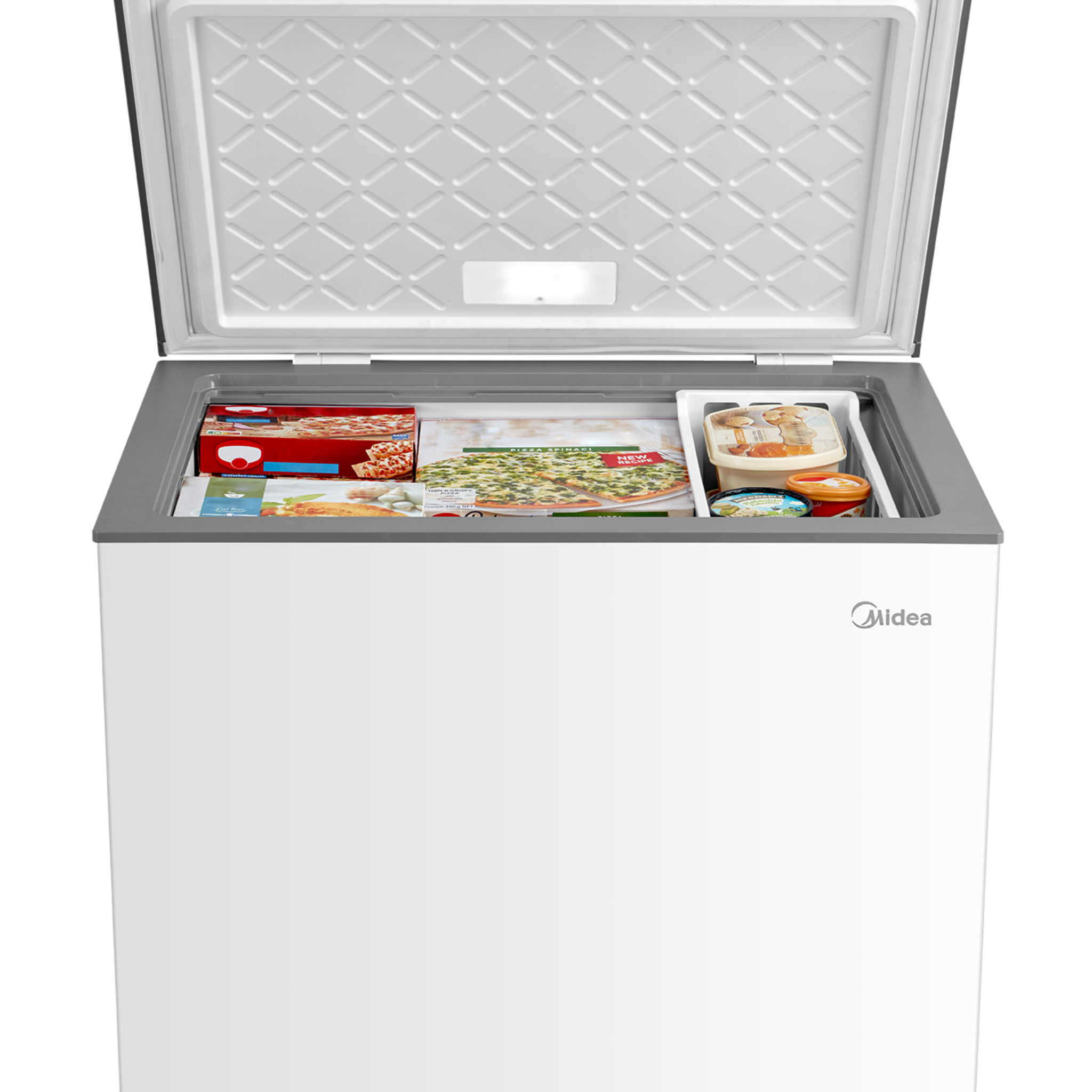 Midea - 5.1 cu. Ft Chest Freezer in White - MRC05M4CWW