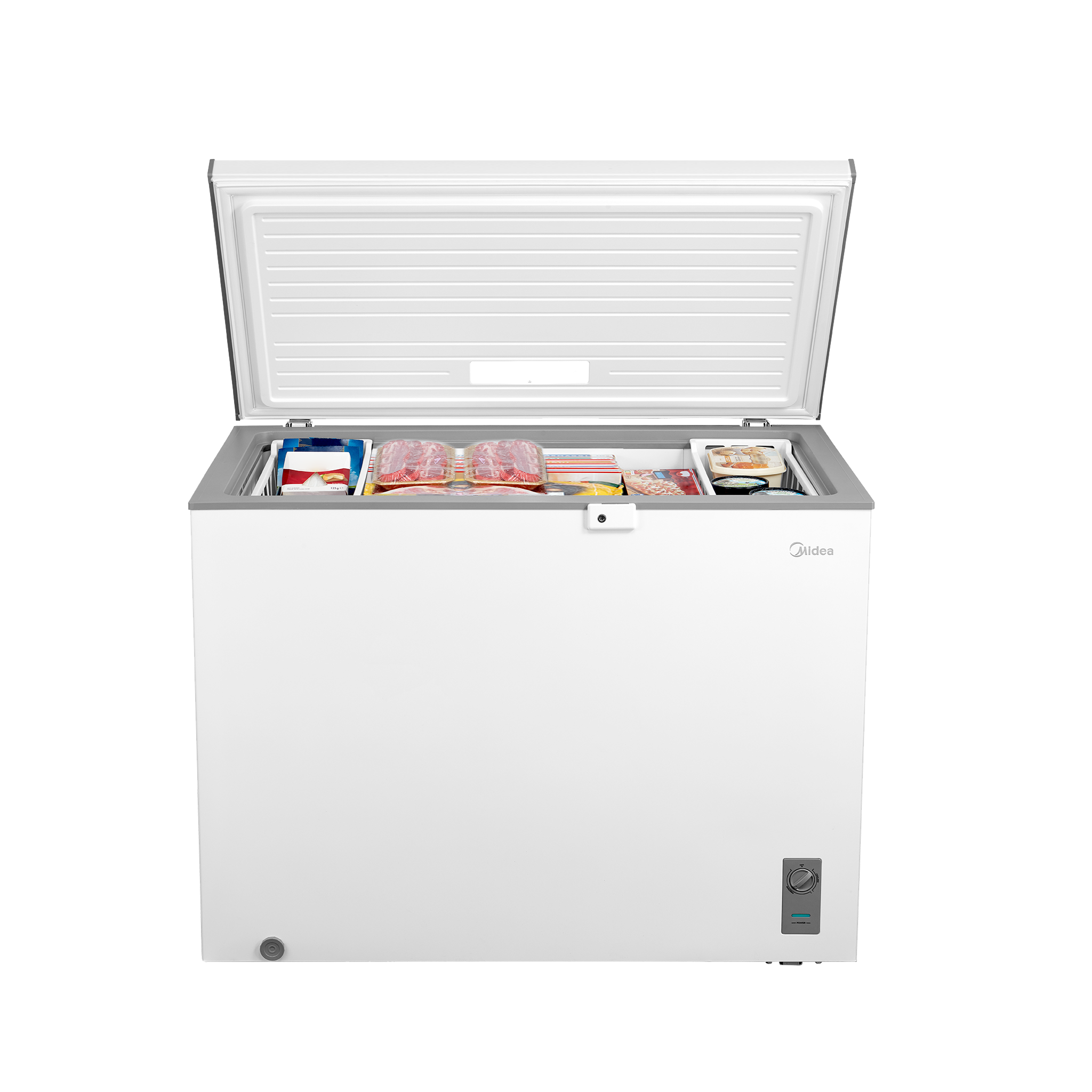 Midea - 10.3 cu. Ft Chest Freezer in White - MRC10M4CWW