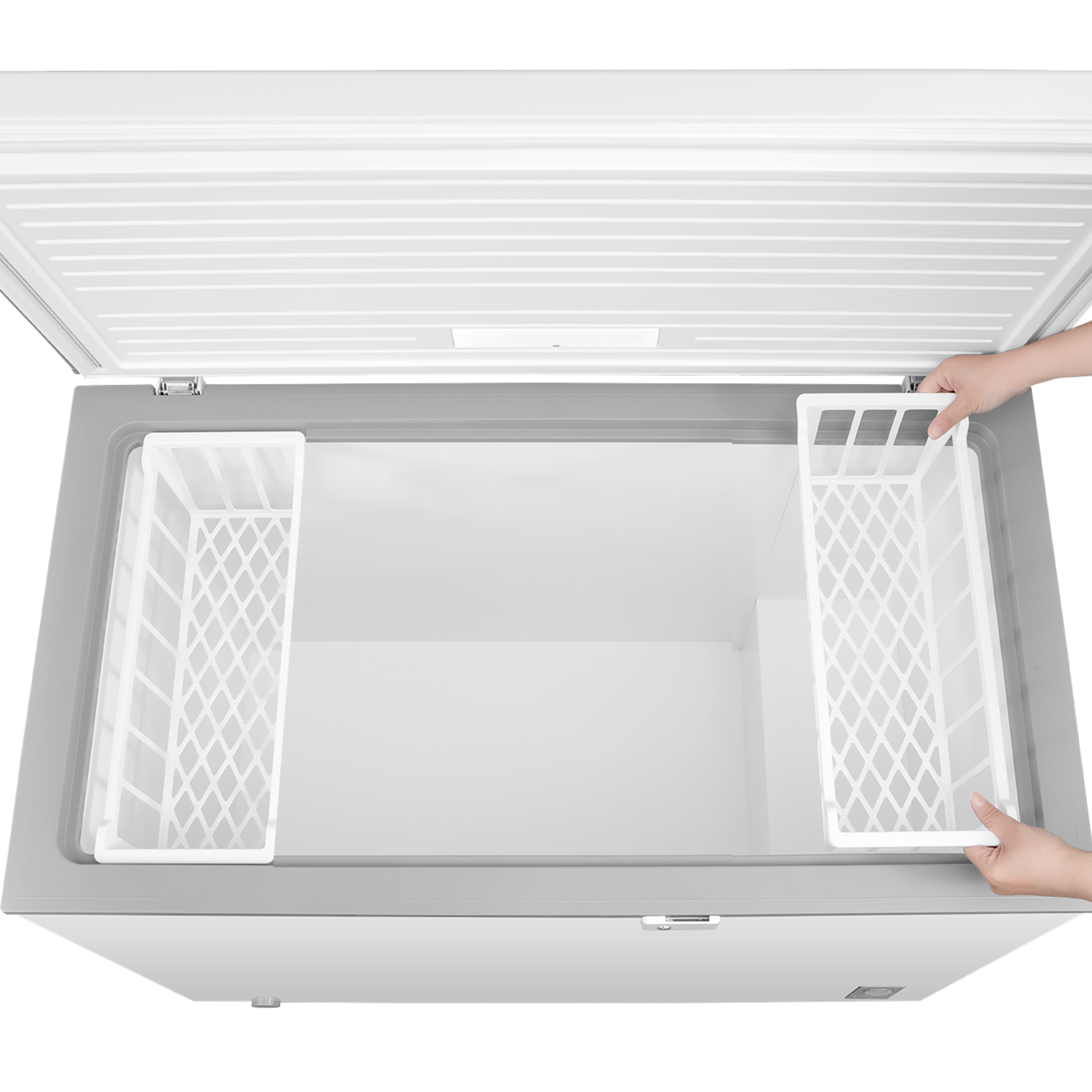 Midea - 10.3 cu. Ft Chest Freezer in White - MRC10M4CWW