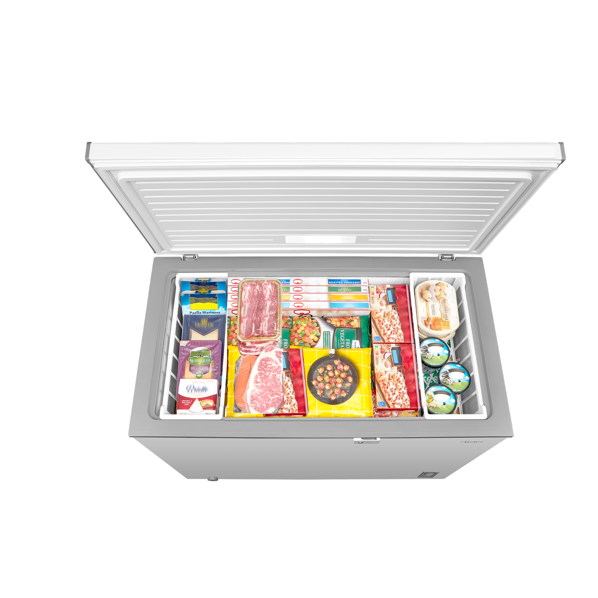 Midea - 10.3 cu. Ft Chest Freezer in White - MRC10M4CWW