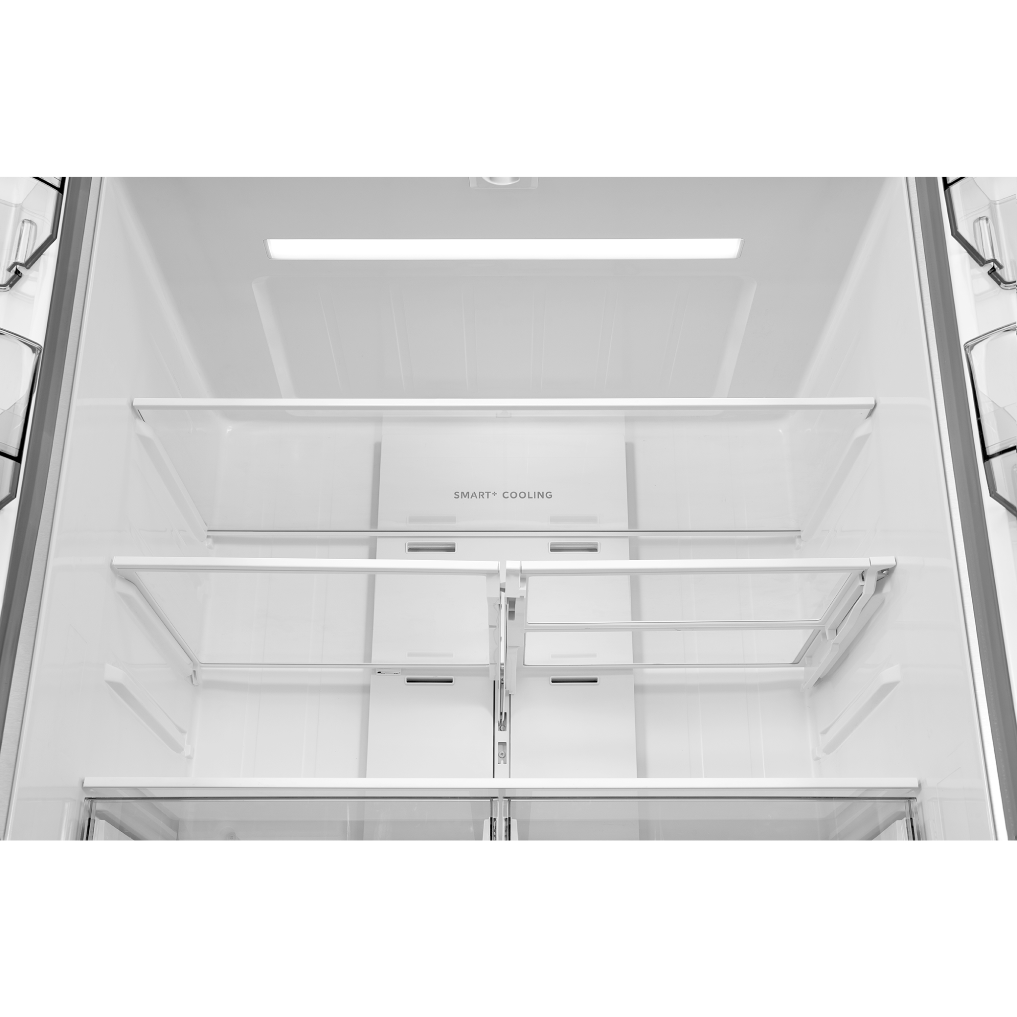 Midea - 36 Inch 26.5 cu. ft French Door Refrigerator in Stainless - MRF27I6BST