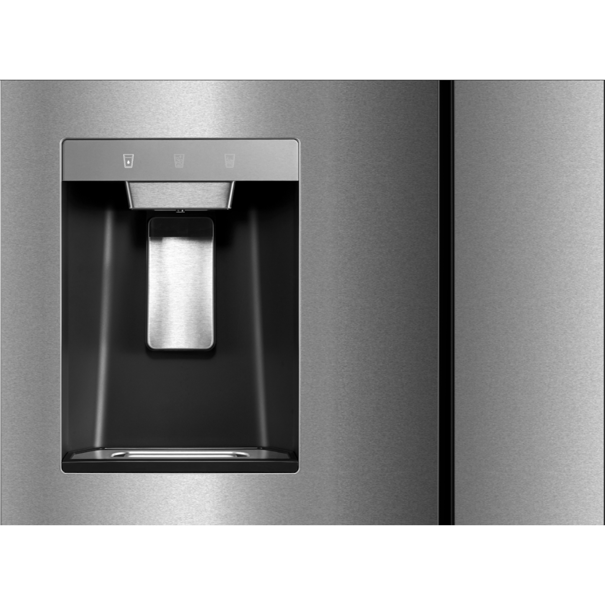 Midea - 36 Inch 29.4 cu. ft French Door Refrigerator in Stainless - MRF29D2AST