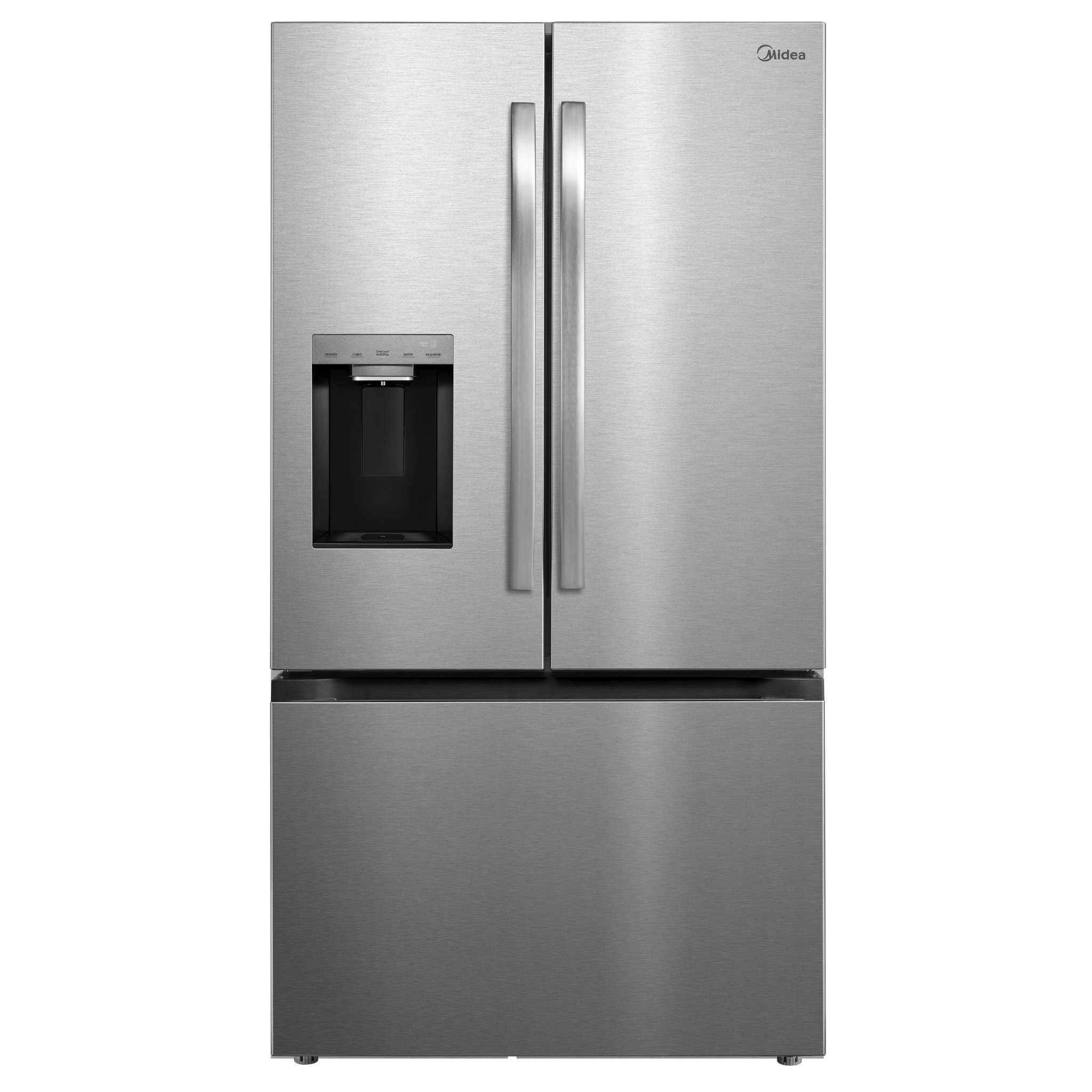 Midea - 36 Inch 28.9 cu. ft French Door Refrigerator in Stainless - MRF29D9BST