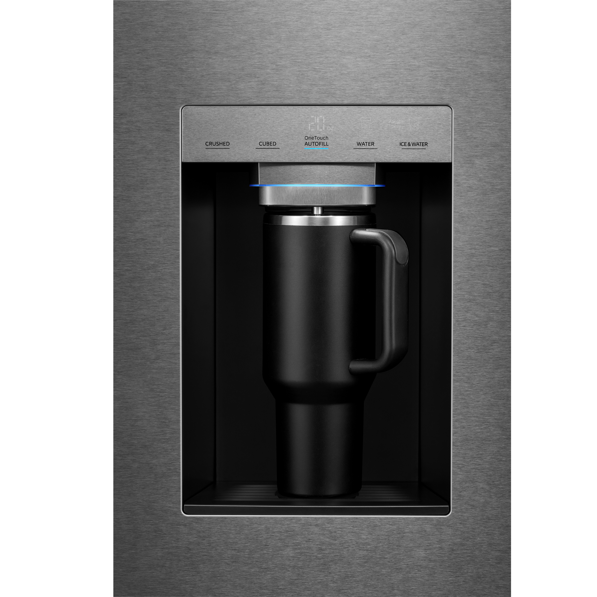 Midea - 36 Inch 28.9 cu. ft French Door Refrigerator in Stainless - MRF29D9BST