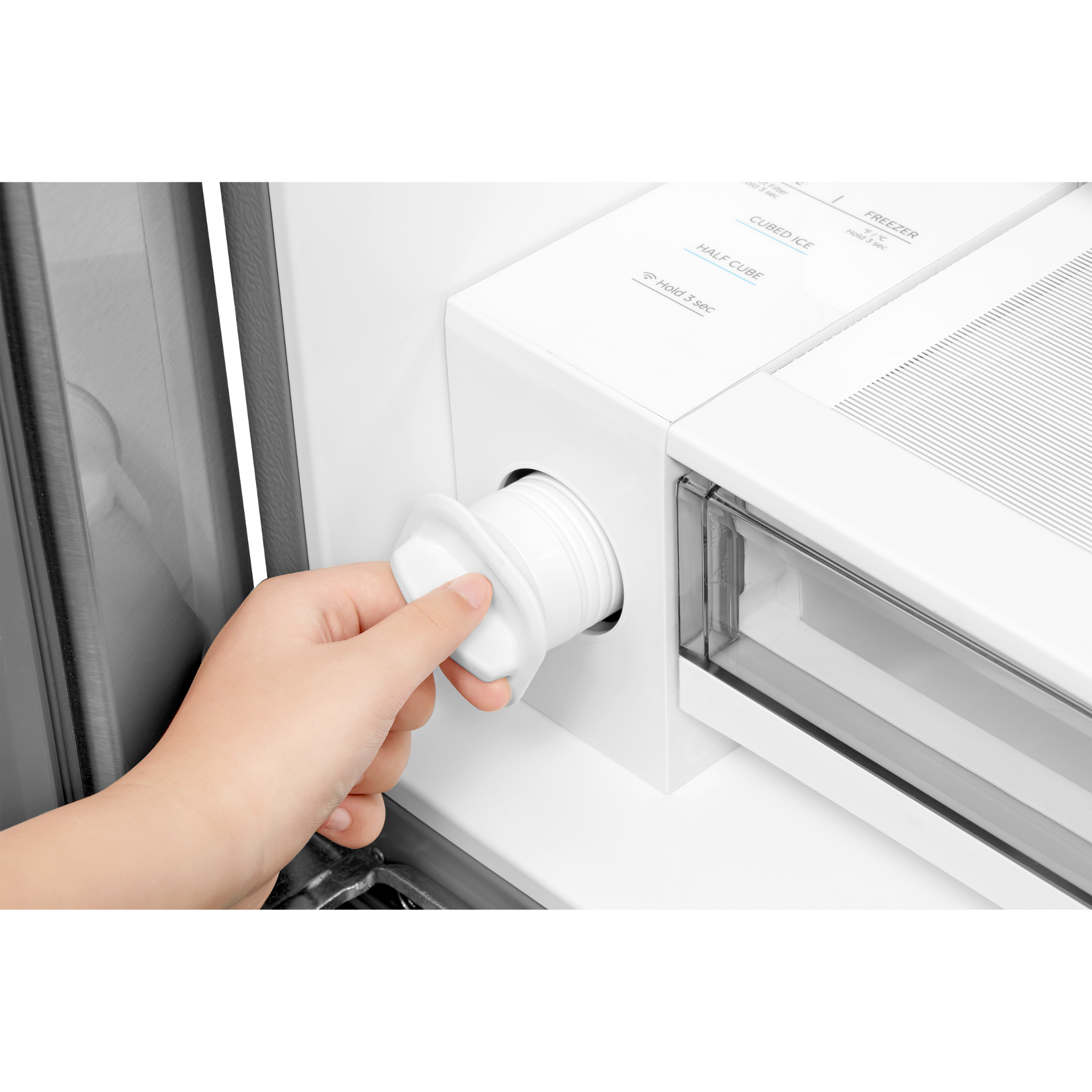 Midea - 36 Inch 31.7 cu. ft French Door Refrigerator in Stainless - MRF32I6BST