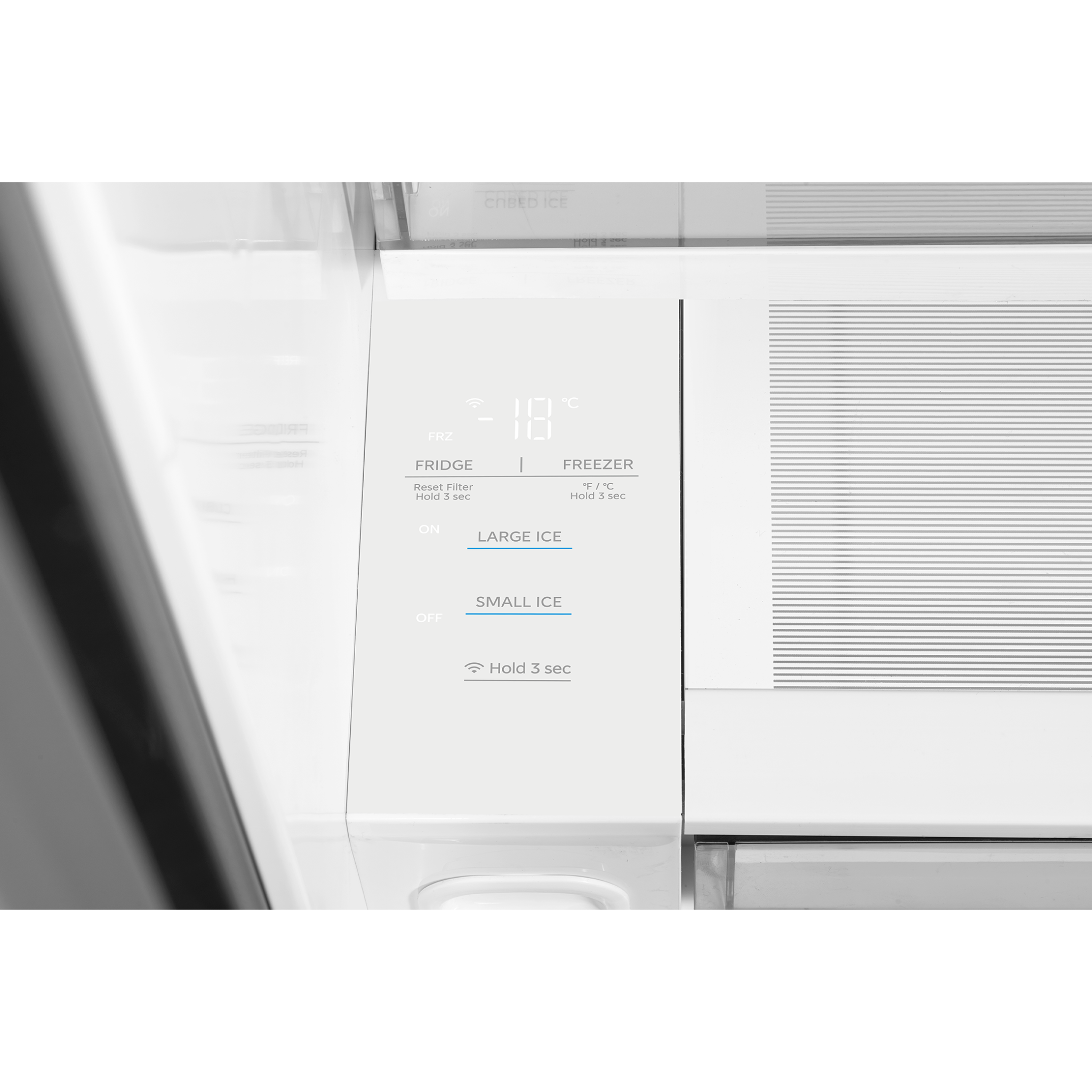 Midea - 36 Inch 31.7 cu. ft French Door Refrigerator in Stainless - MRF32I6BST