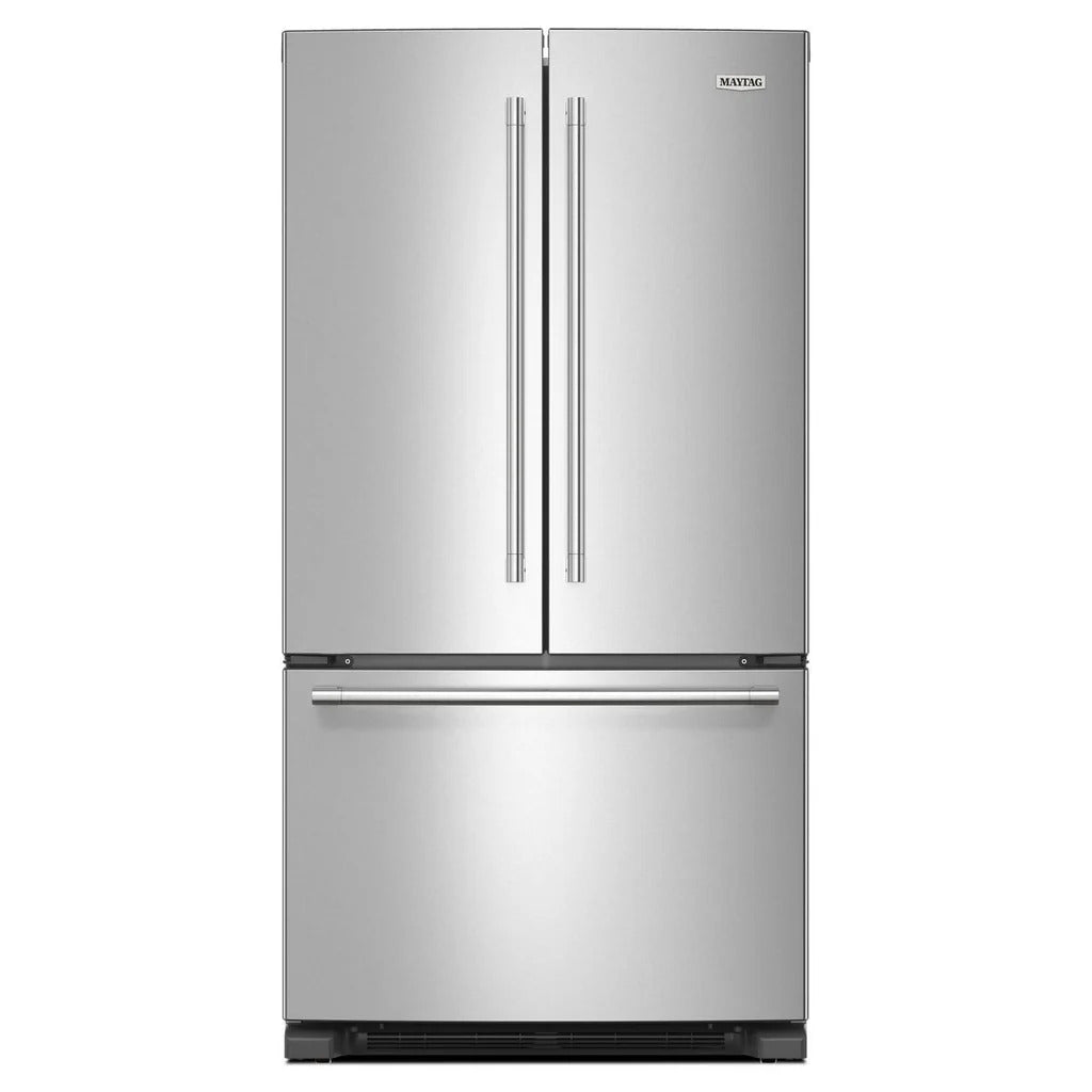 Maytag - 35.75 Inch 25.2 cu. ft French Door Refrigerator in Stainless - MRFF4236RZ