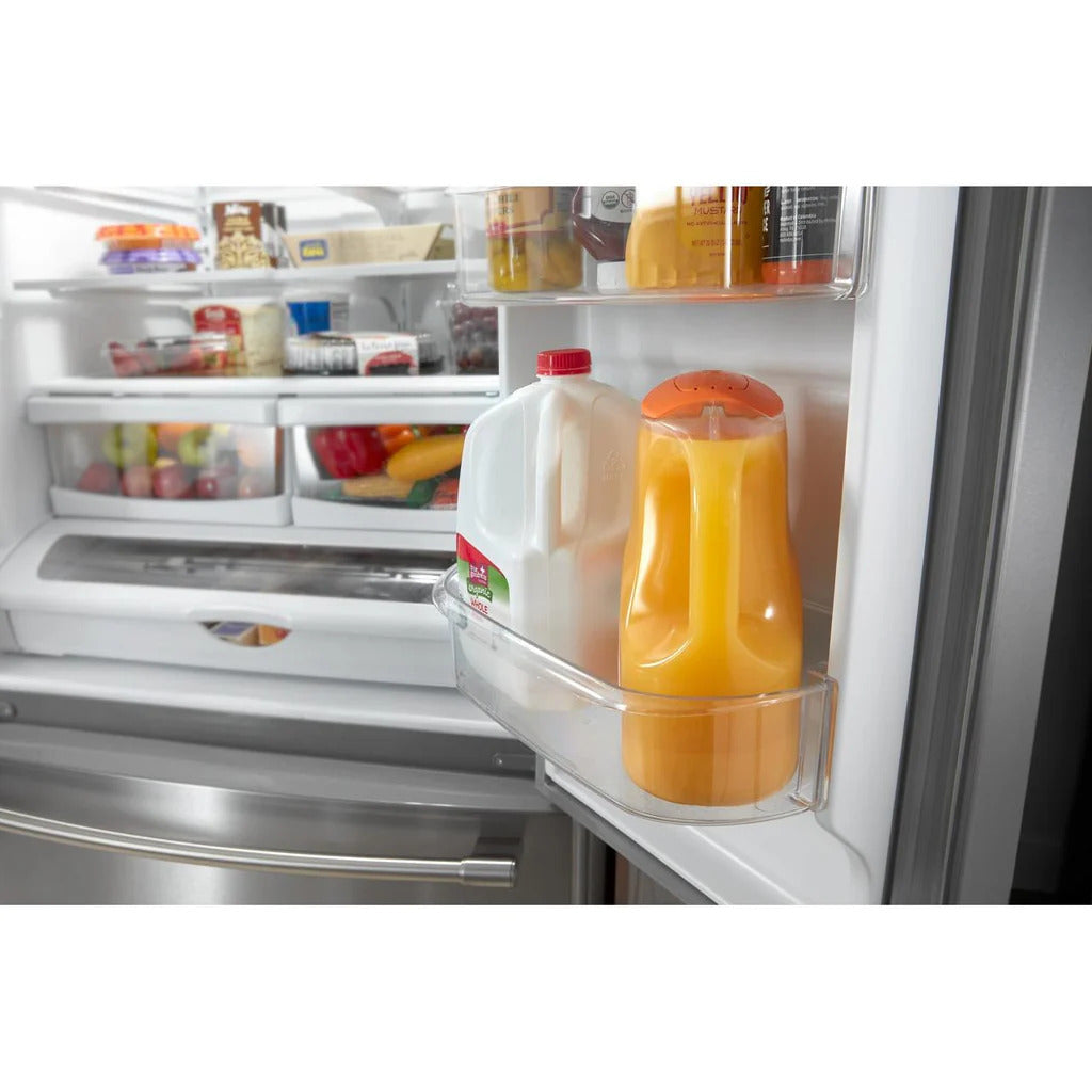 Maytag - 35.75 Inch 25.2 cu. ft French Door Refrigerator in Stainless - MRFF4236RZ