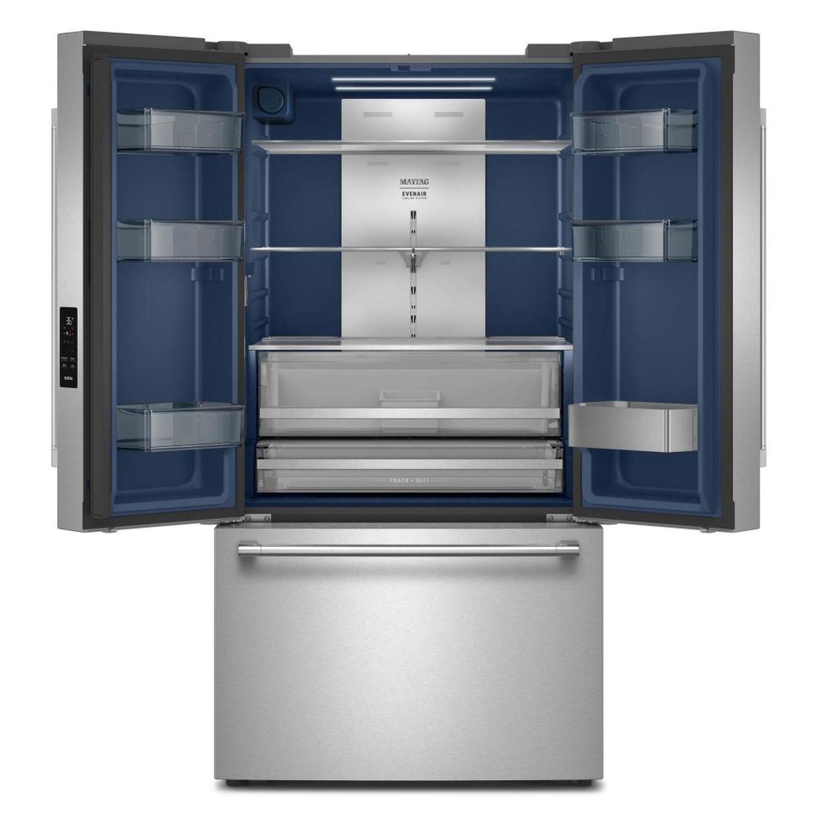 Maytag - 36 Inch 30.52 cu. ft French Door Refrigerator in Stainless - MRFF4336TZ