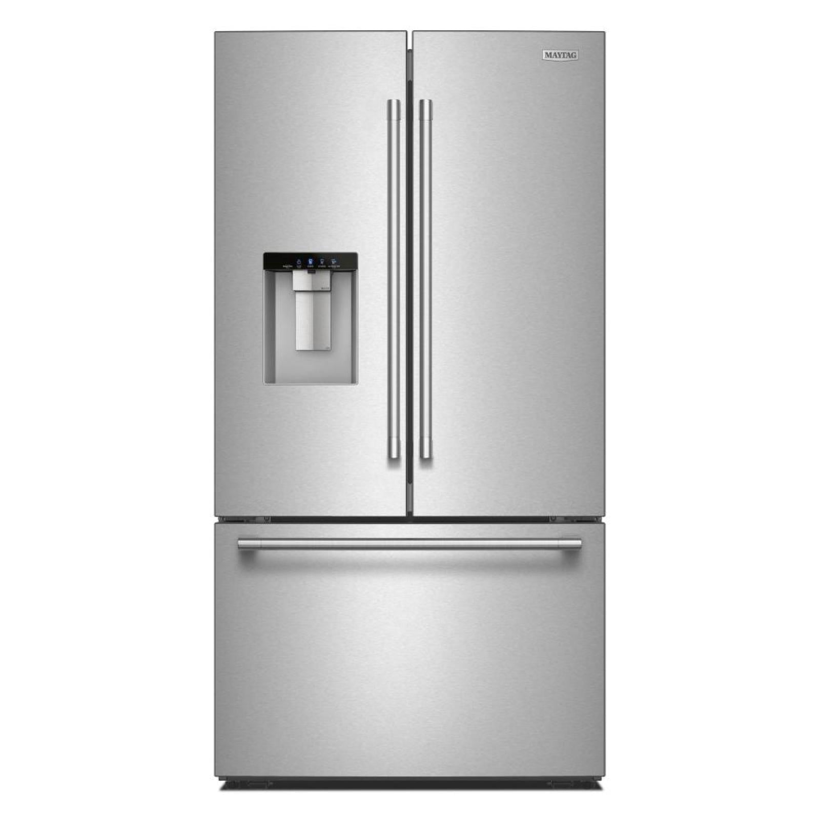 Maytag - 36 Inch 29.58 cu. ft French Door Refrigerator in Stainless - MRFF5336TZ