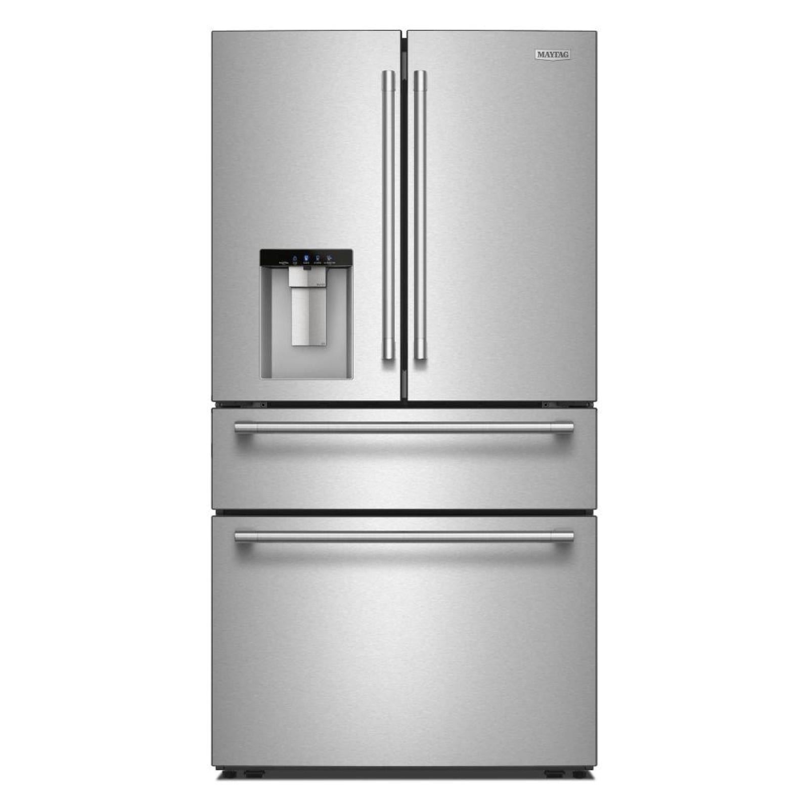 Maytag - 36 Inch 28.9 cu. ft French Door Refrigerator in Stainless - MRMF5436TZ