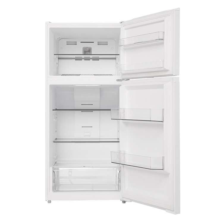 Midea - 27.6 Inch 14.2 cu. ft Top Mount Refrigerator in White - MRT14D2BWW