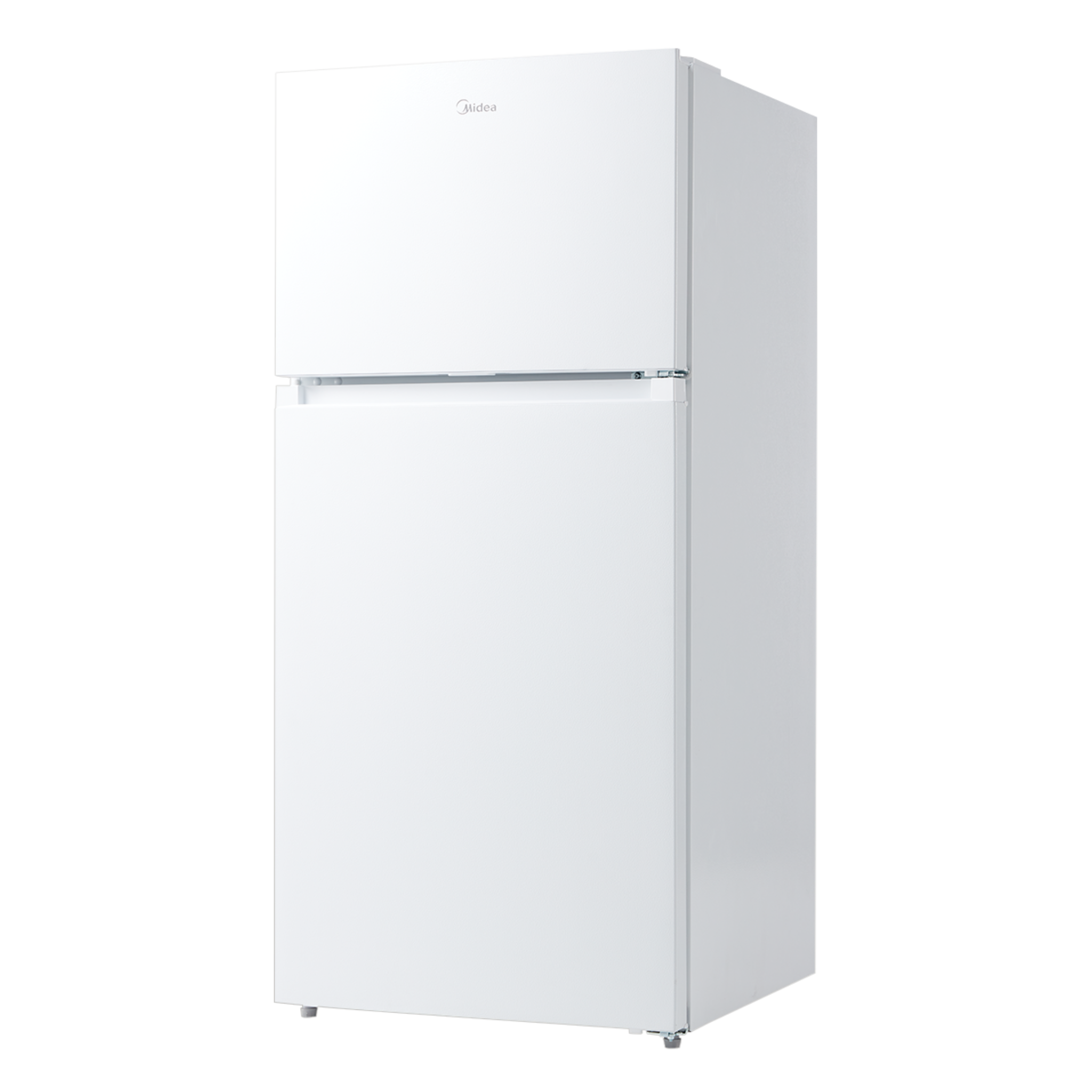 Midea - 27.5 Inch 16.1 cu. ft Top Mount Refrigerator in White - MRT16D2BWW