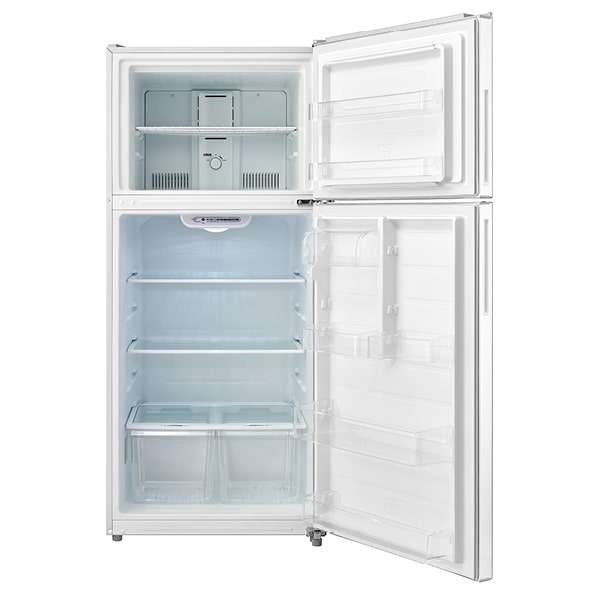 Midea - 29.5 Inch 18 cu. ft Top Mount Refrigerator in White - MRT18S4AWW