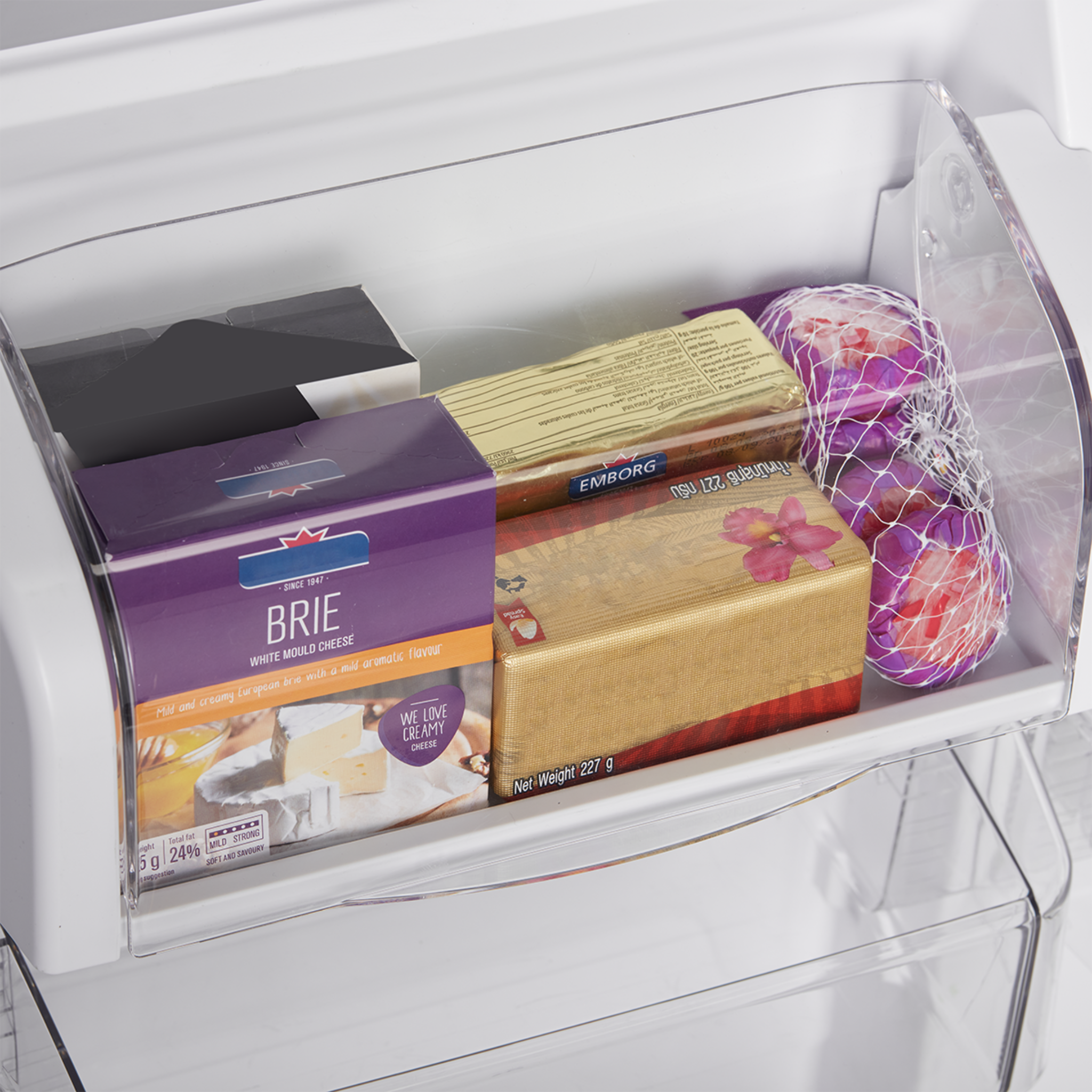 Midea - 30 Inch 20.5 cu. ft Top Mount Refrigerator in Stainless - MRT21D2BST