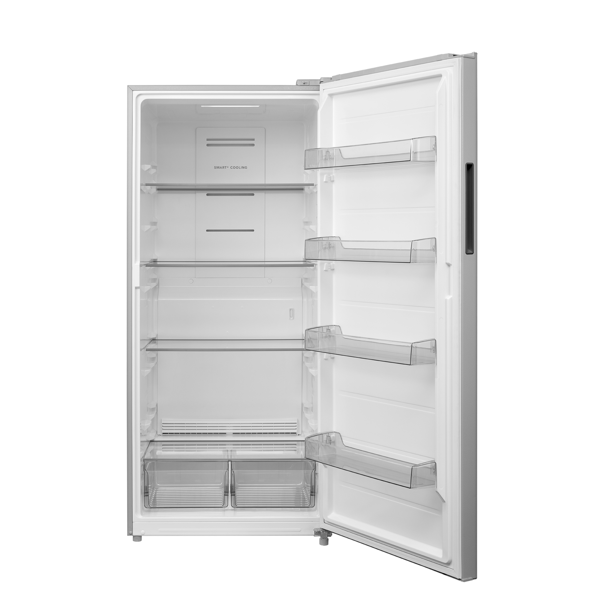 Midea - 20.5 cu. Ft Upright Freezer in Stainless - MRU21B6ASL