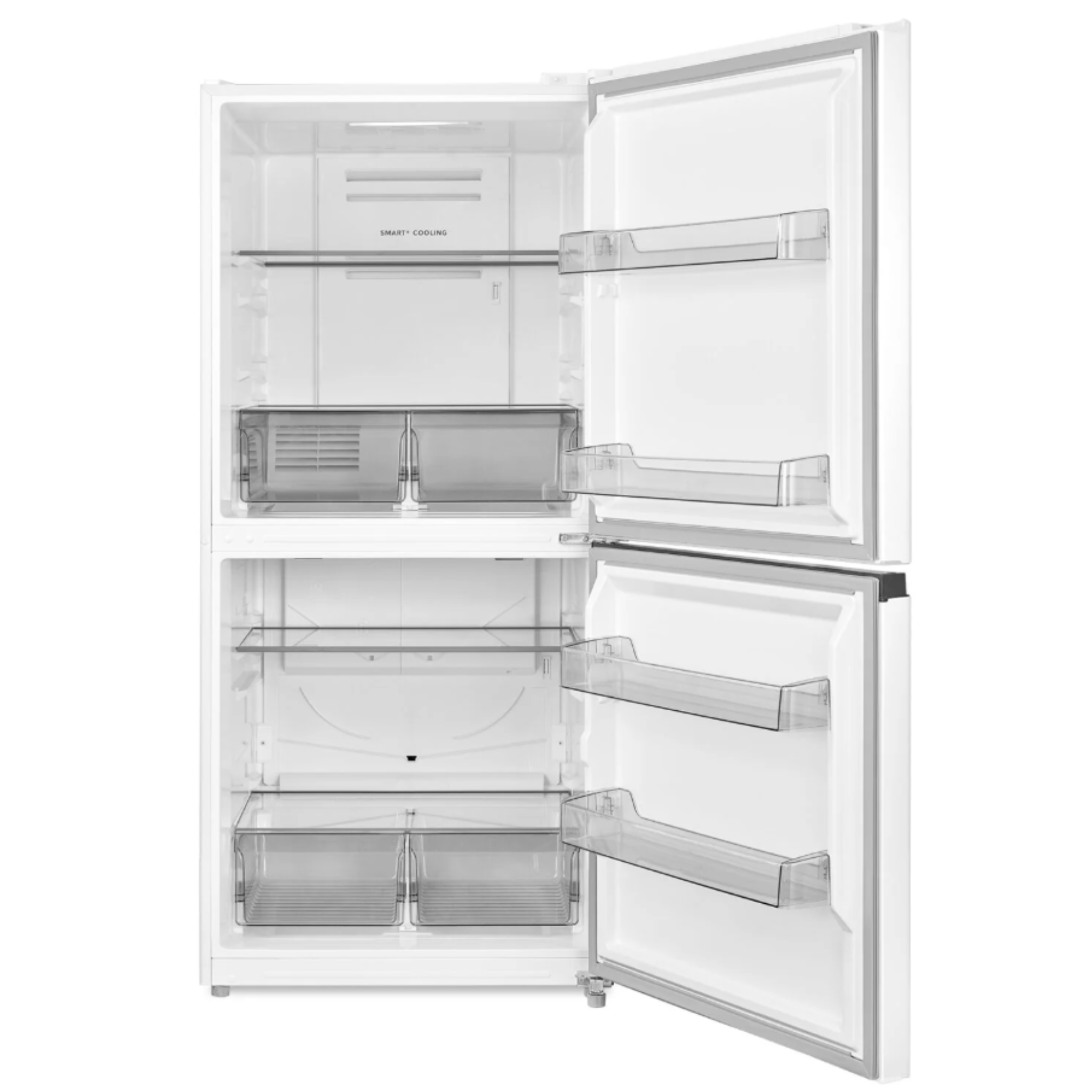 Midea - 29.72 Inch 20 cu. ft 3-in-1 Convertible Refrigerator Freezer in White - MRU21C7BWW