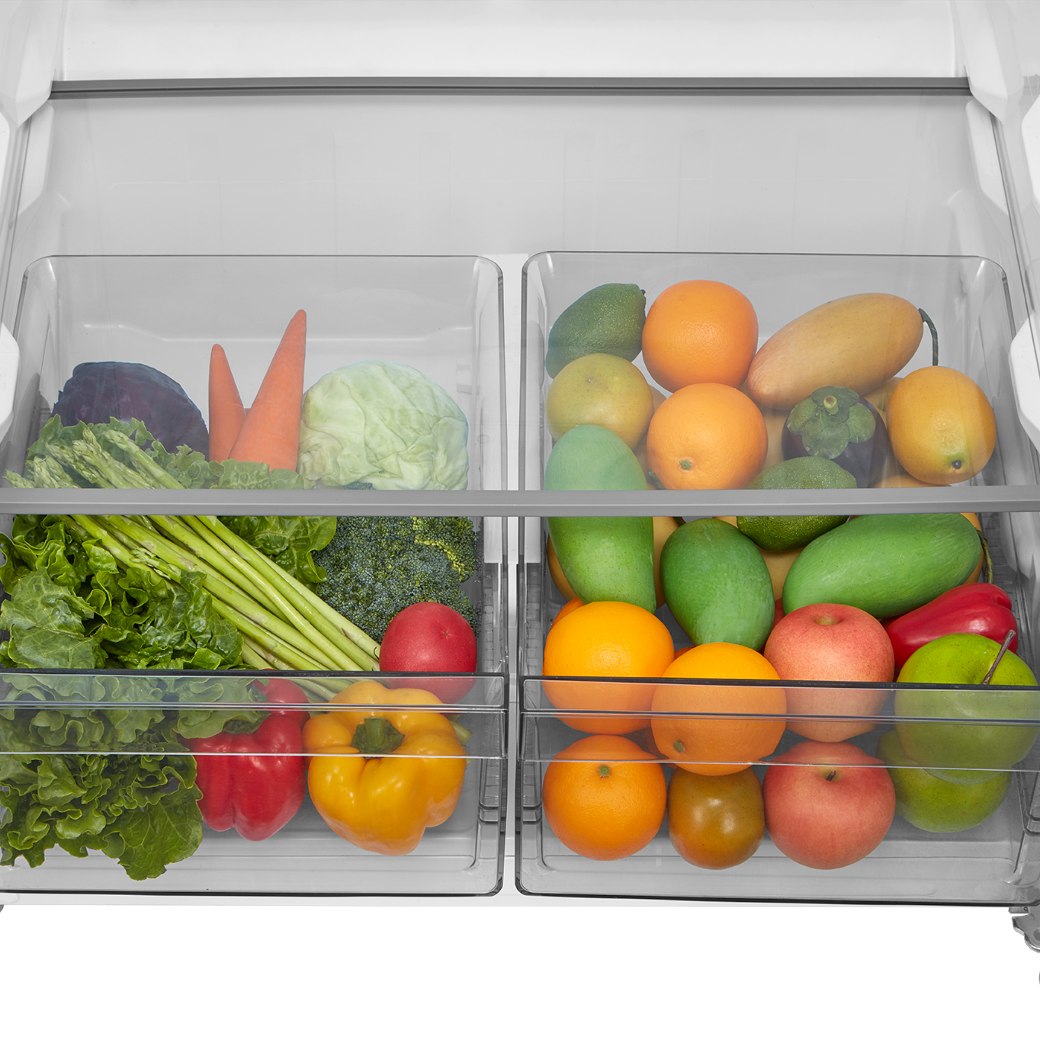 Midea - 20.5 cu. Ft Upright Freezer in White - MRU21F6AWW