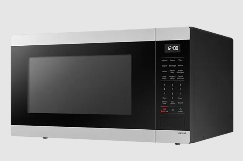 Samsung - 1.9 cu. Ft Counter top Microwave in Stainless - MS19DG8500SRAC