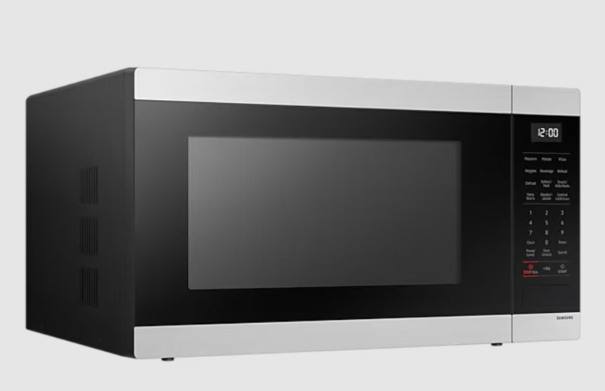 Samsung - 1.9 cu. Ft Counter top Microwave in Stainless - MS19DG8500SRAC