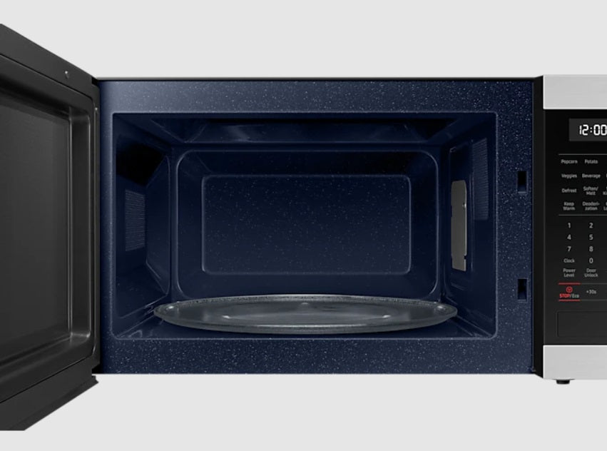 Samsung - 1.9 cu. Ft Counter top Microwave in Stainless - MS19DG8500SRAC